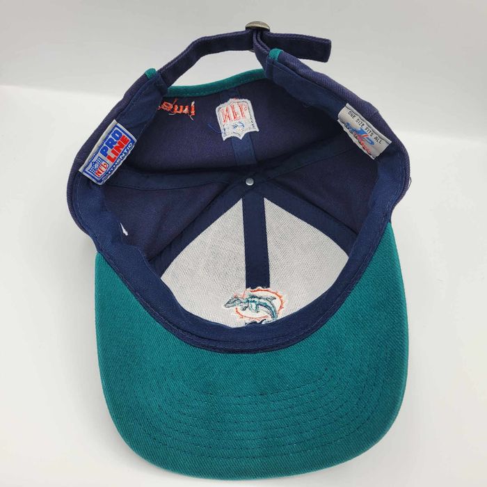 Vintage Miami Dolphins Vintage 90s Logo Athletic Strapback Hat | Grailed