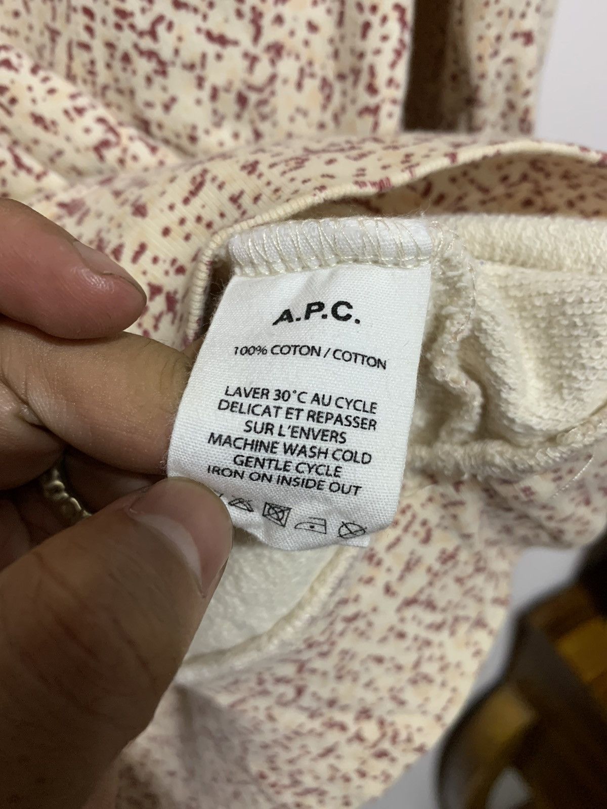 A.P.C. Apc abstrac sweatshirt Size US S / EU 44-46 / 1 - 5 Thumbnail