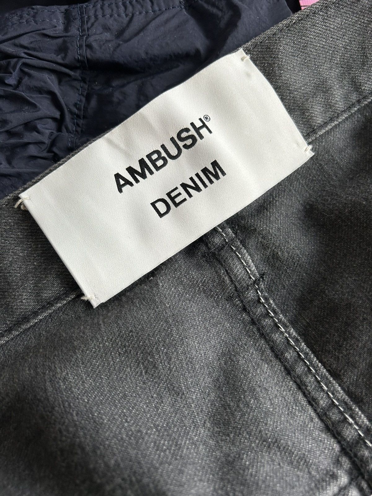 Ambush Design LAST DROP B4 DELETE Ambush wide leg denim carpenter pants Size US 33 - 5 Thumbnail