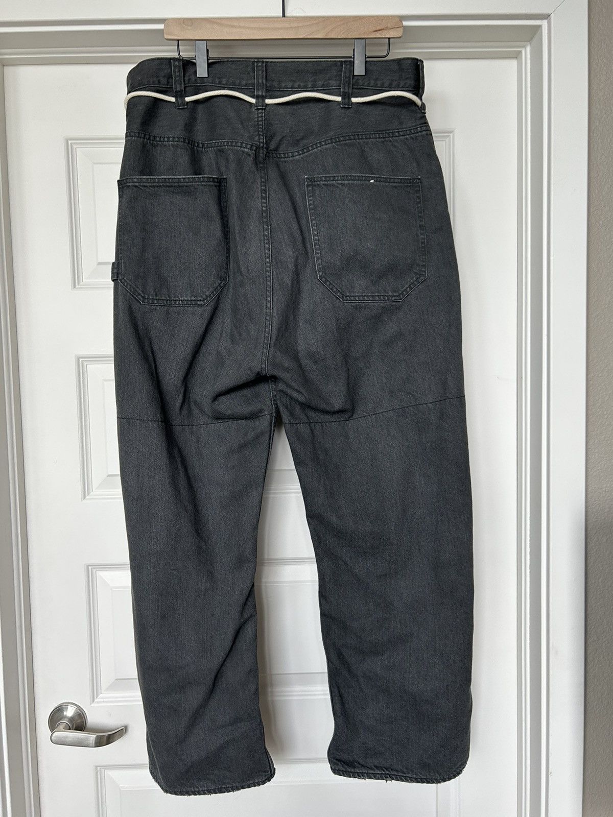 Ambush Design LAST DROP B4 DELETE Ambush wide leg denim carpenter pants Size US 33 - 2 Thumbnail