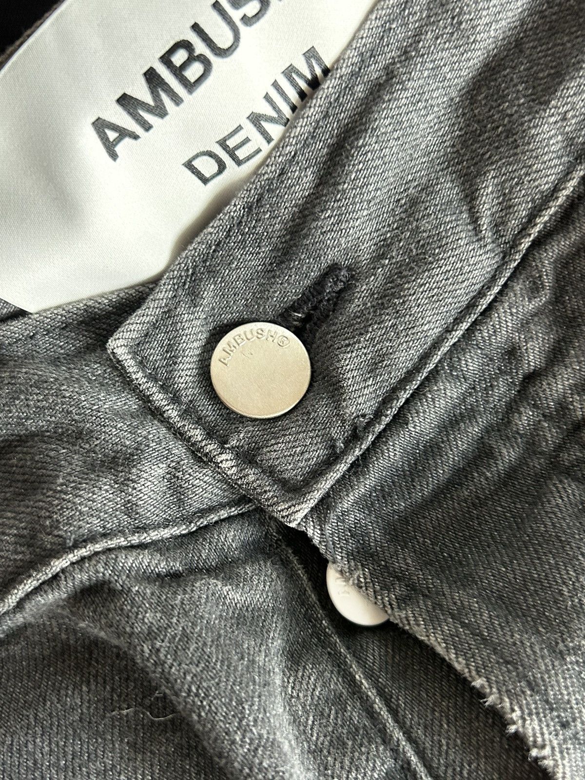 Ambush Design LAST DROP B4 DELETE Ambush wide leg denim carpenter pants Size US 33 - 3 Thumbnail