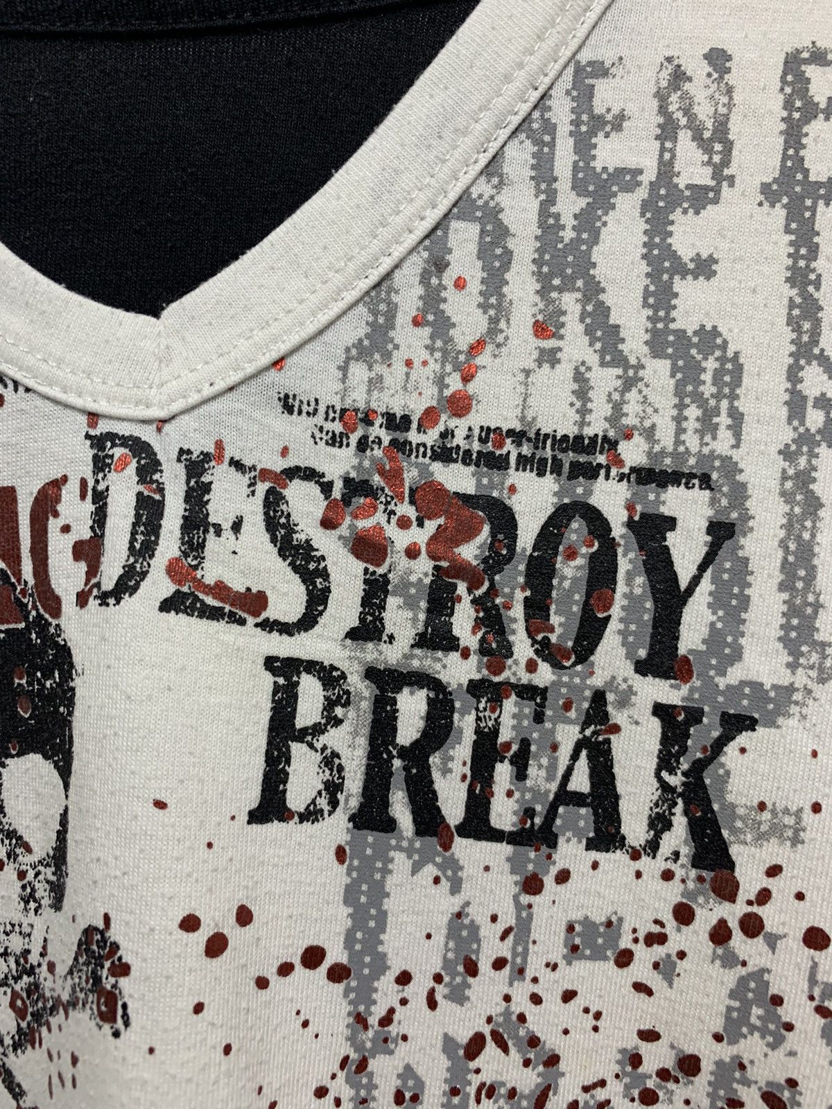 If Six Was Nine × Japanese Brand × Le Grande Bleu (L.G.B.) 💸BINDINGOFFER💸If six destroy break double layer tee Size US S / EU 44-46 / 1 - 4 Thumbnail