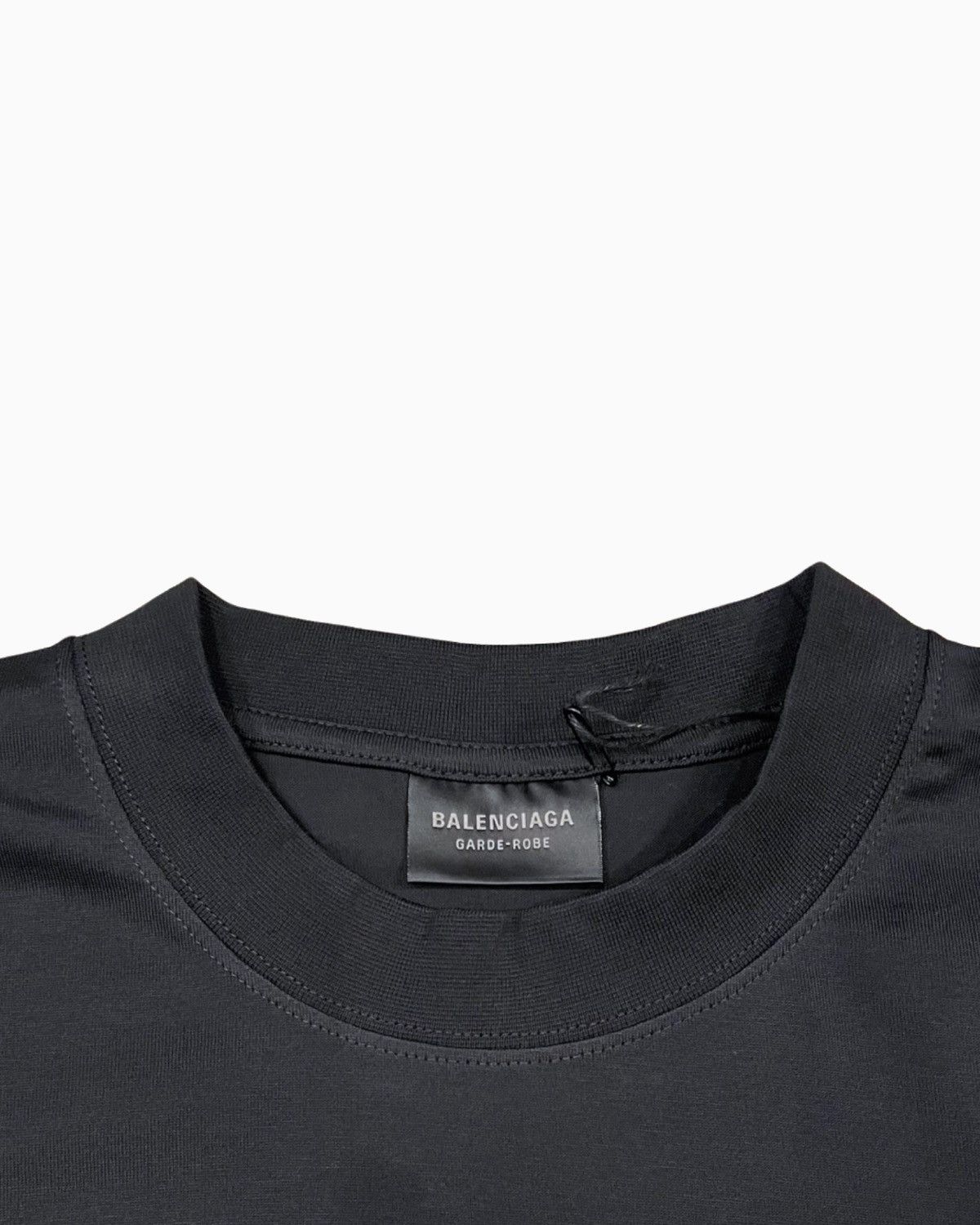 Balenciaga Garde-Robe Care Label Logo T-shirt