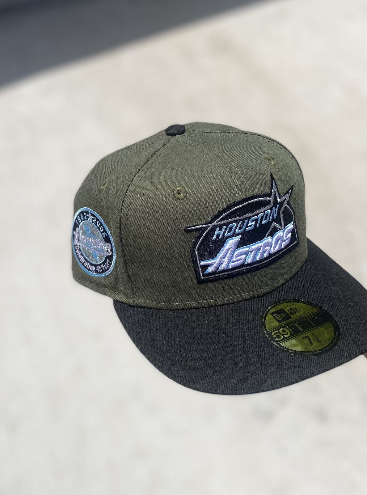 New Era 7 1/8 Houston Astros Script Travis Scott | Grailed