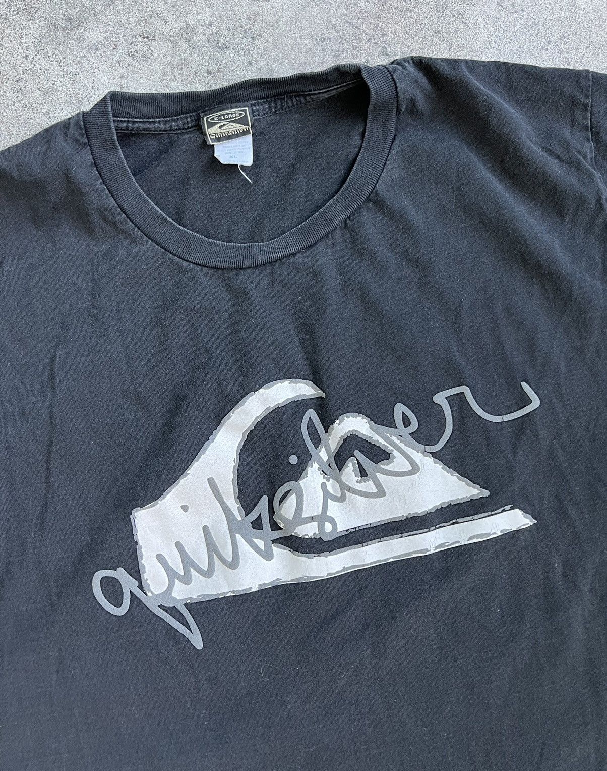 Quiksilver × Vintage Quiksilver vintage logo tee Size US XL / EU 56 / 4 - 1 Thumbnail
