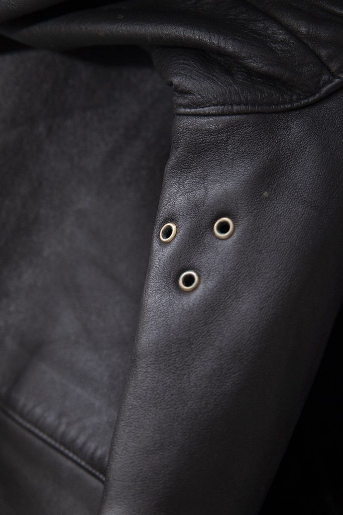 Vintage Vintage MIC leather peacoat Size US M / EU 48-50 / 2 - 6 Thumbnail