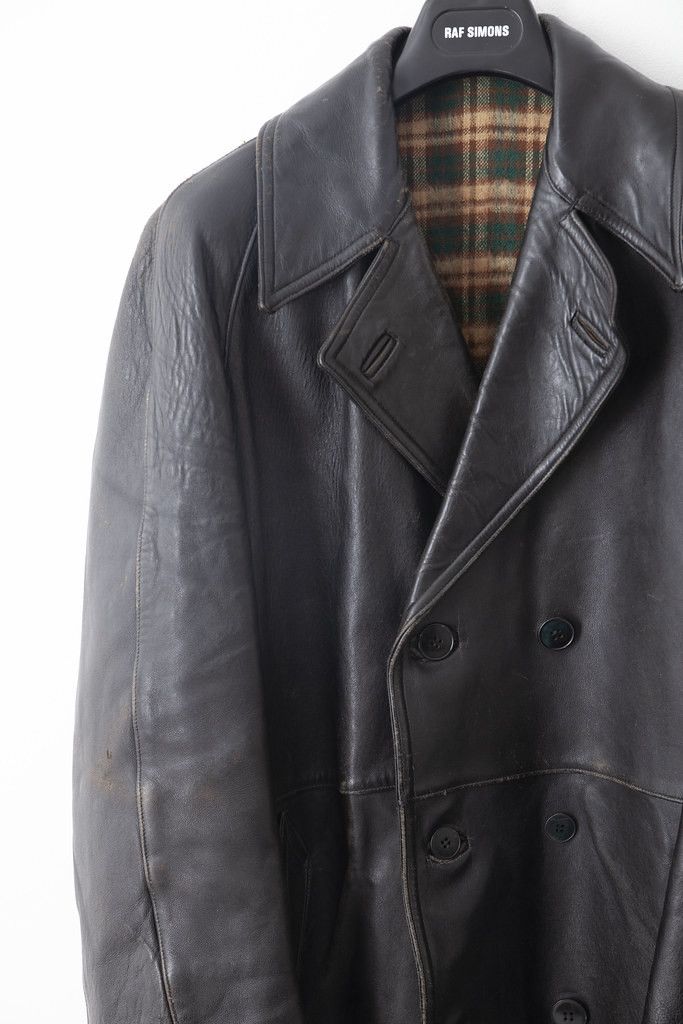 Vintage Vintage MIC leather peacoat Size US M / EU 48-50 / 2 - 3 Thumbnail