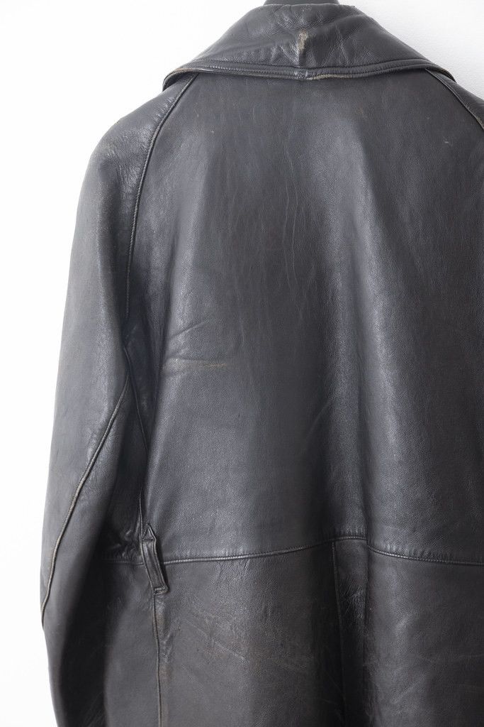Vintage Vintage MIC leather peacoat Size US M / EU 48-50 / 2 - 5 Thumbnail