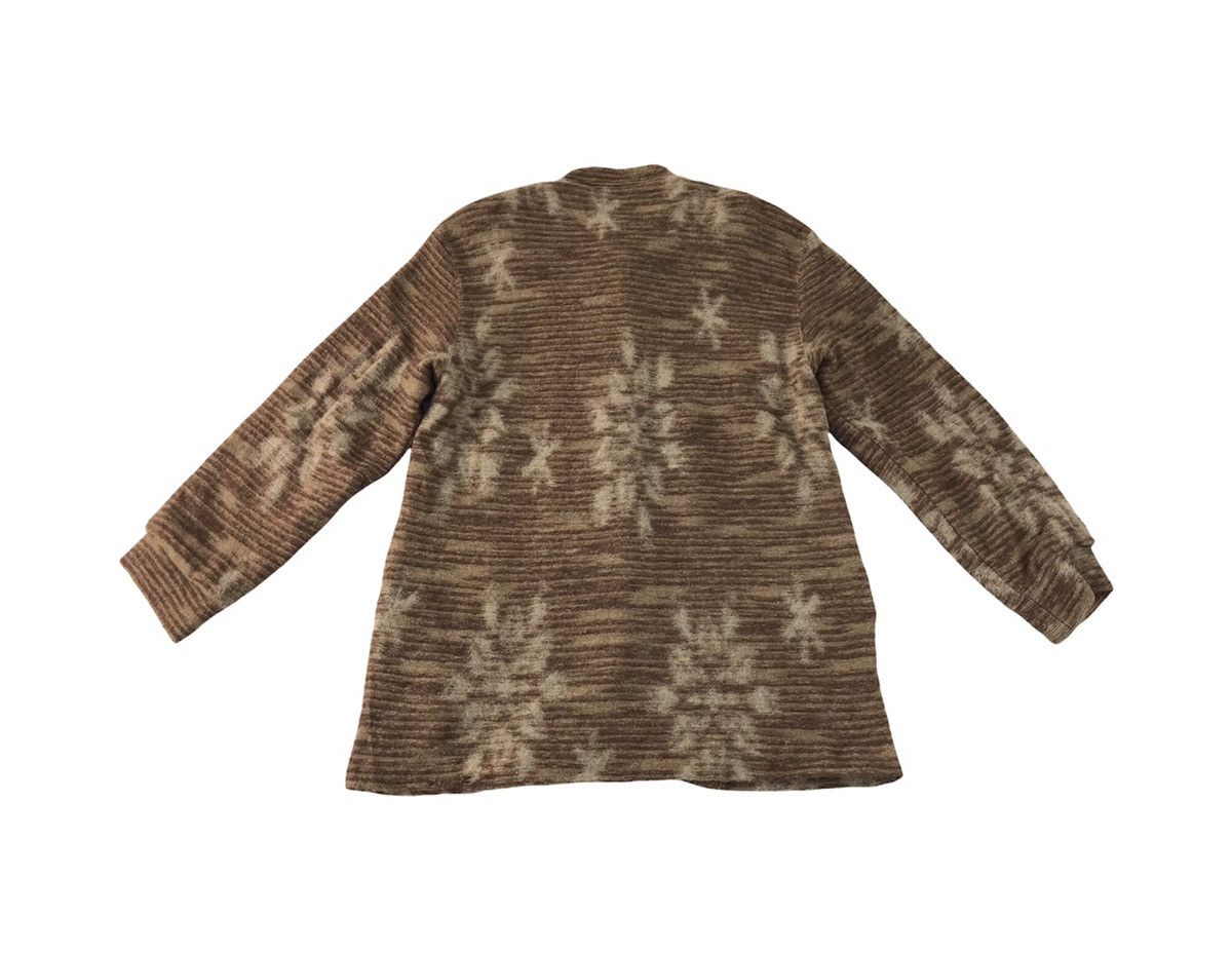 Pierre Cardin × Vintage Tricots Pierre Cardin Paris Abstract Wool Thick Jacket Coat Size US M / EU 48-50 / 2 - 2 Thumbnail