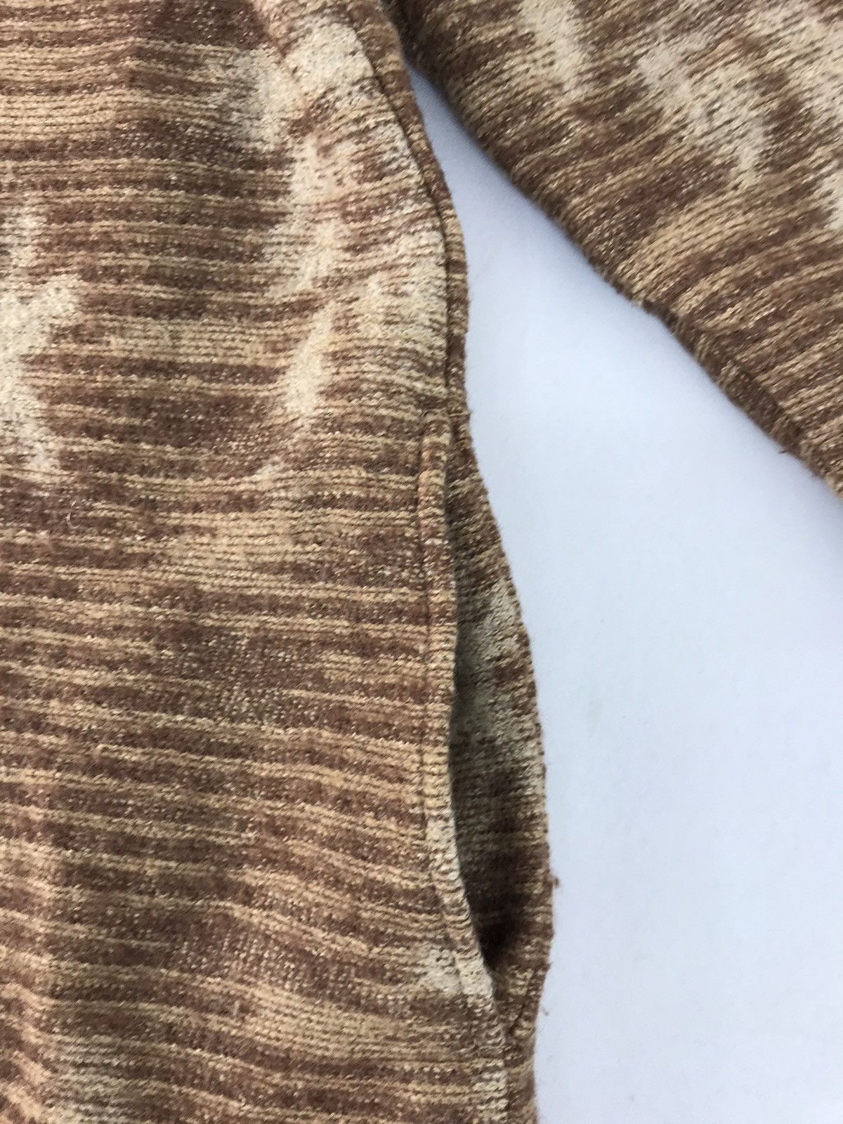 Pierre Cardin × Vintage Tricots Pierre Cardin Paris Abstract Wool Thick Jacket Coat Size US M / EU 48-50 / 2 - 13 Thumbnail