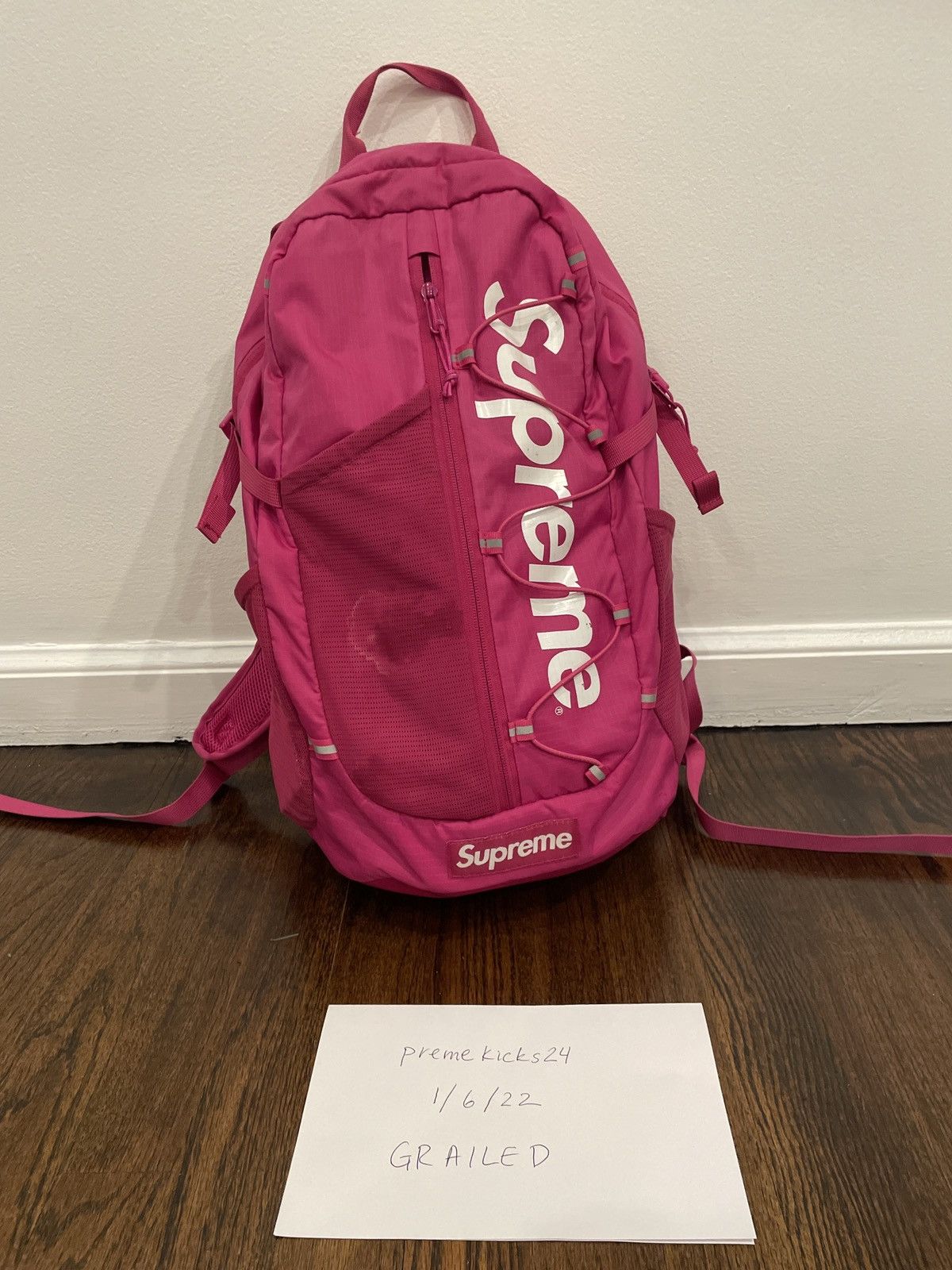 Supreme SS17 Backpack Magenta - SS17 - US