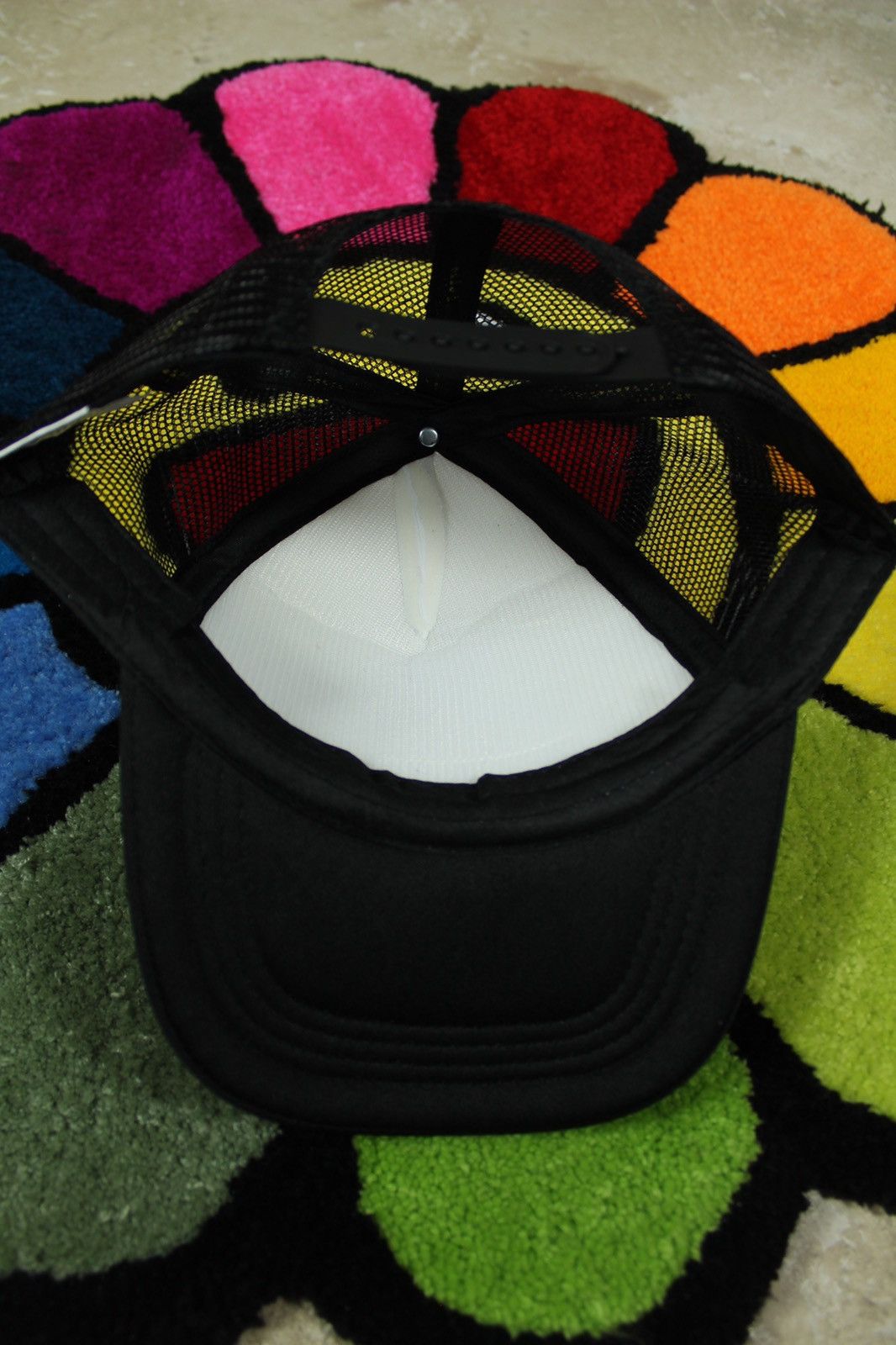 Vintage Skeleton Death Trucker hat Size ONE SIZE - 4 Thumbnail