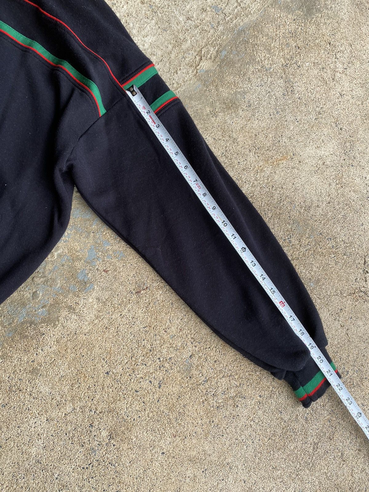 Vintage Vintage 80’s 90’s Gucci Style Track Mock Neck Jacket Size US XL / EU 56 / 4 - 7 Thumbnail