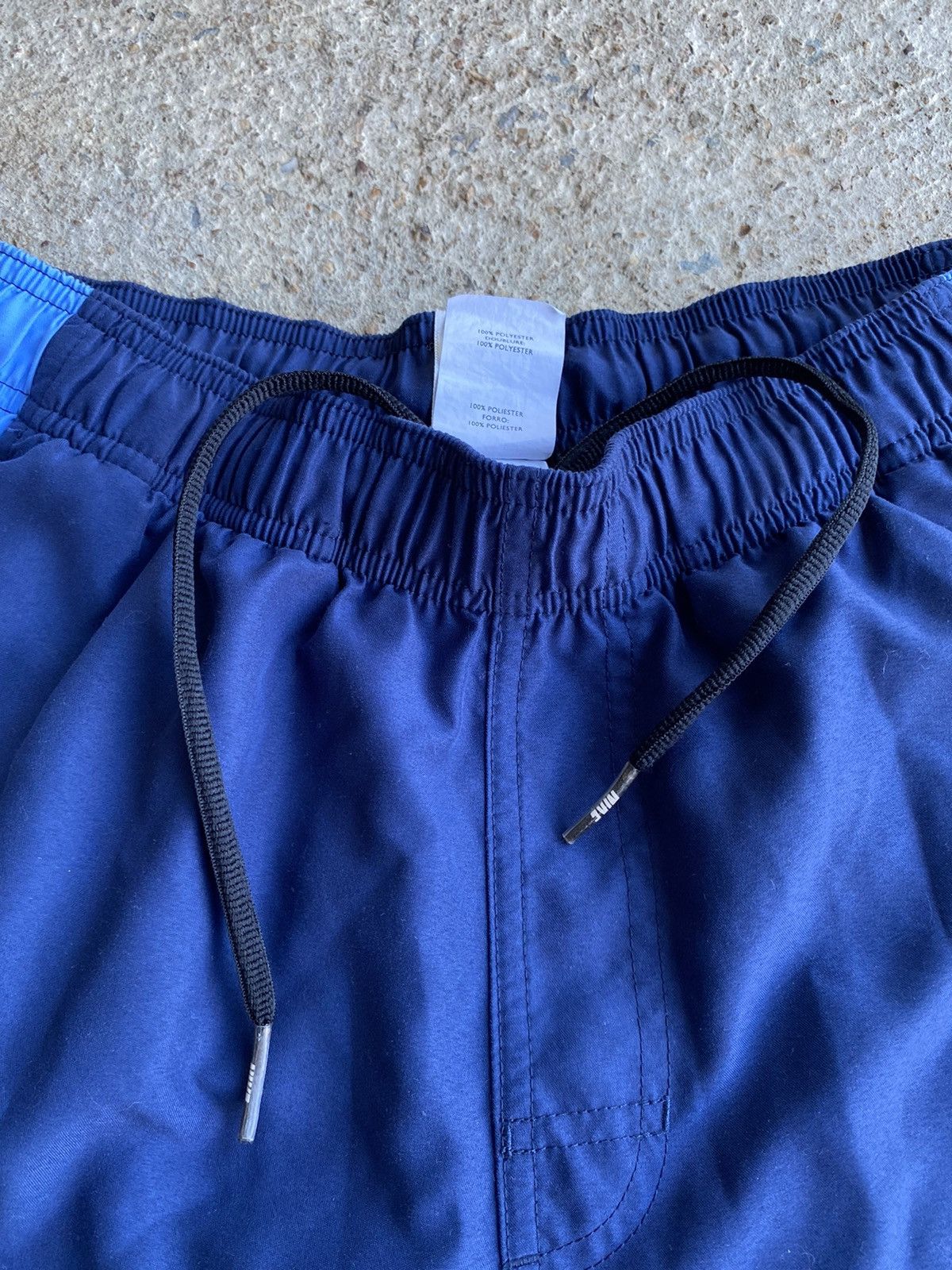 Nike × Vintage Vintage Y2K Nike Blue Lined Shorts Size US 26 / EU 42 - 3 Thumbnail