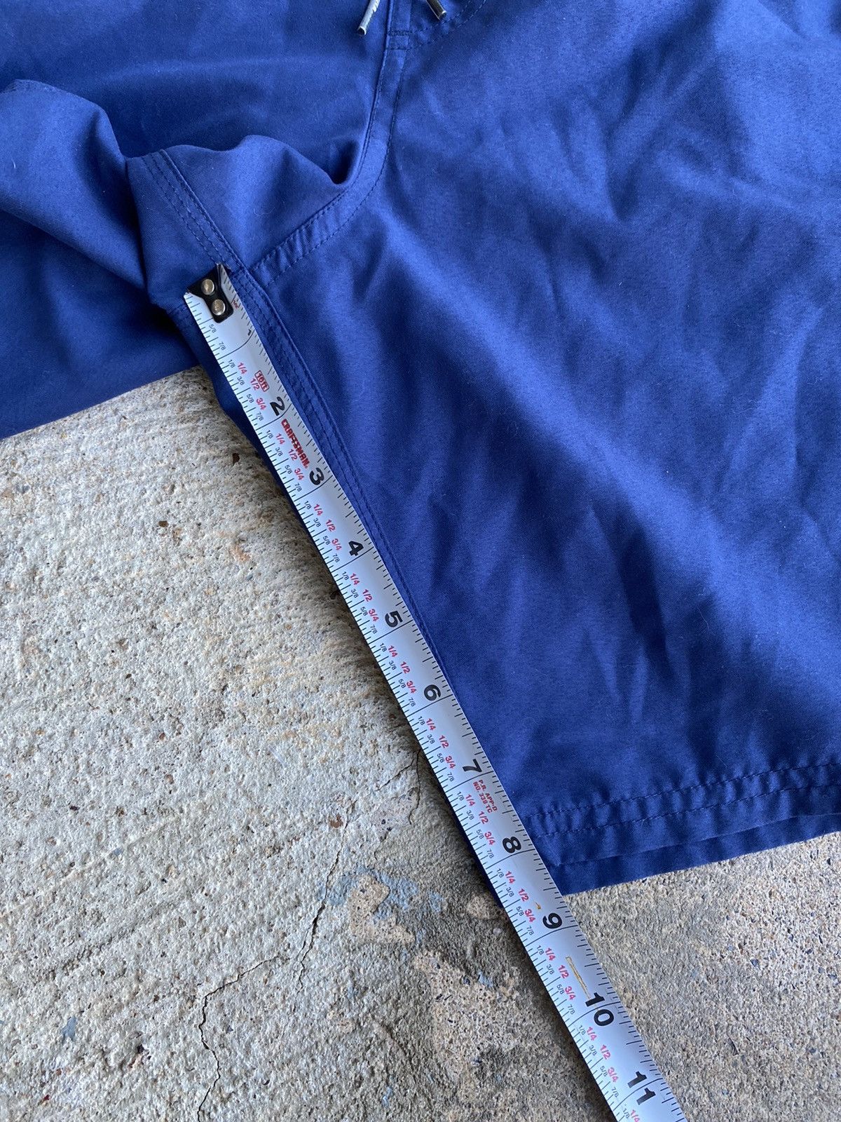 Nike × Vintage Vintage Y2K Nike Blue Lined Shorts Size US 26 / EU 42 - 11 Thumbnail