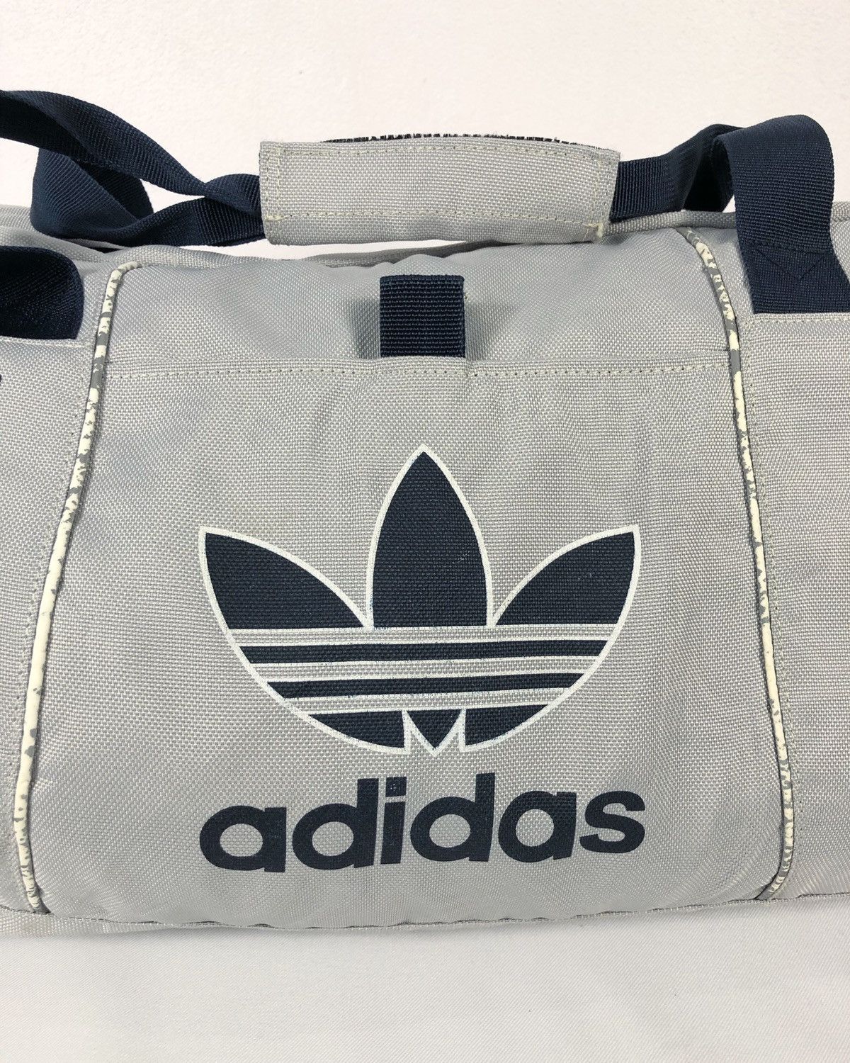 Adidas × Vintage Rare Vintage 90s Adidas Trefoil Duffle Bag Size ONE SIZE - 4 Thumbnail