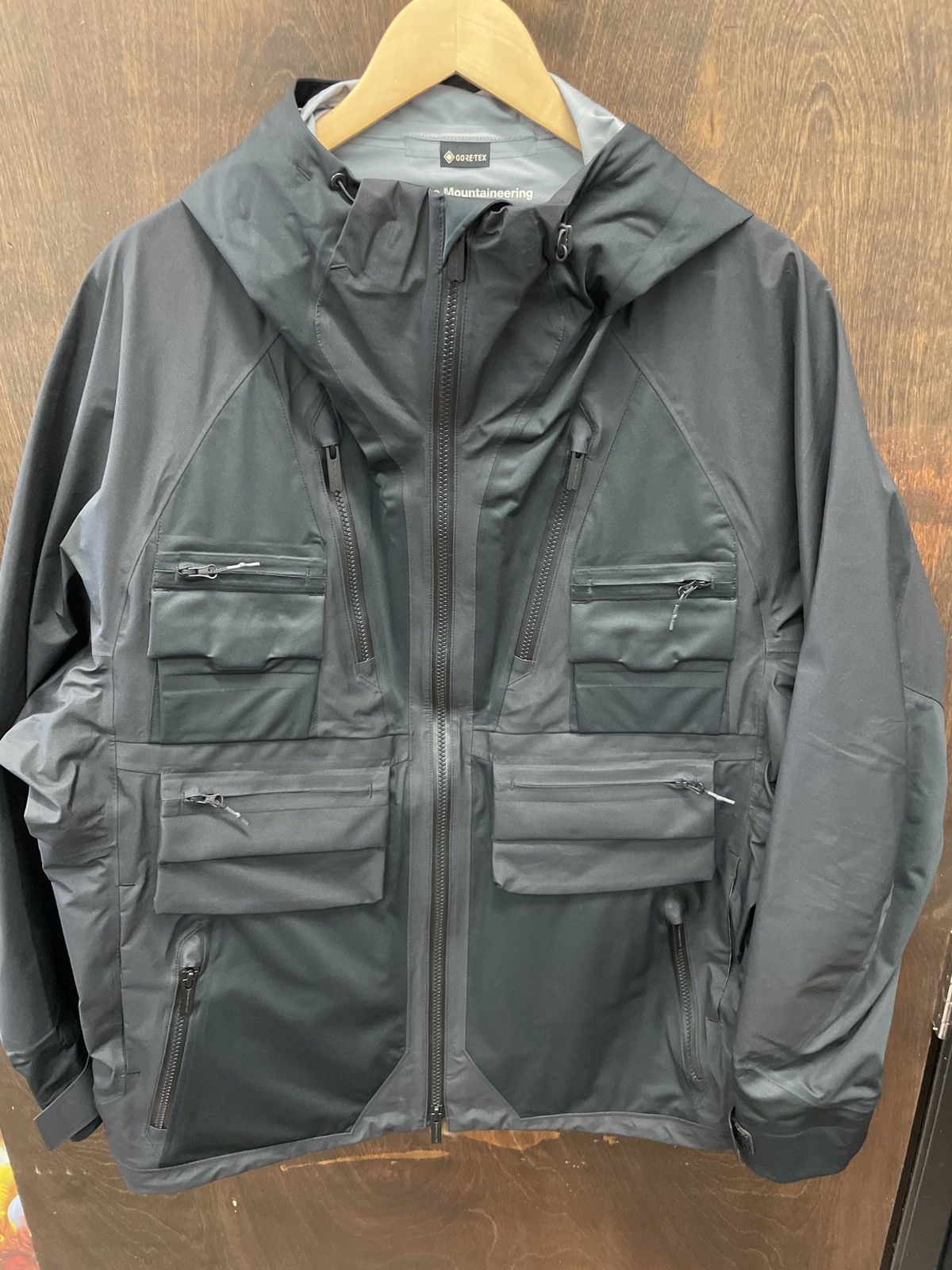 White Mountaineering WM BLK gore tex Mountain Parka | Grailed