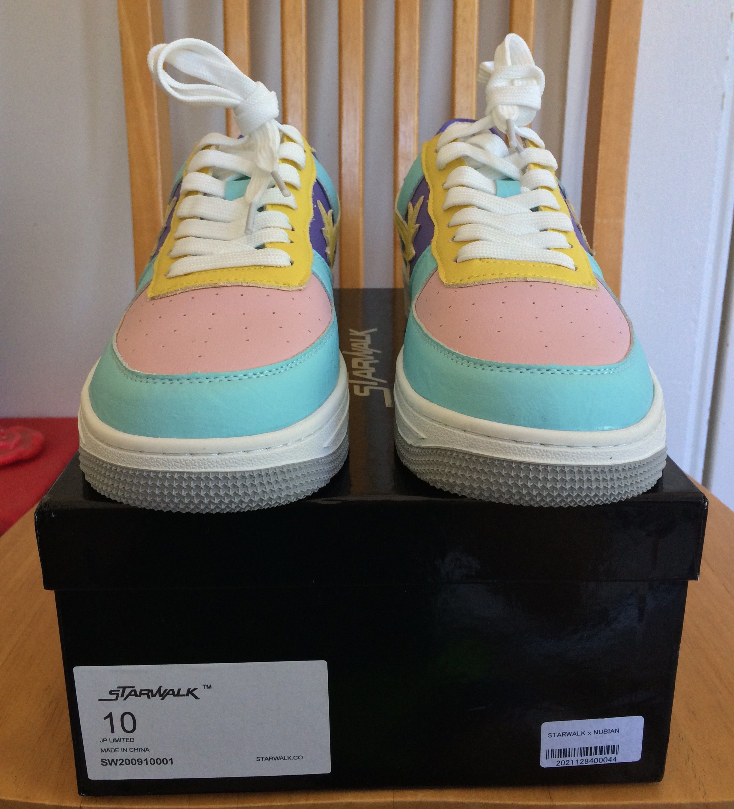 STARWALK NEW F/W 2021 Starwalk Pastel Sneakers Nubian Exclusive Size US 10 / EU 43 - 6 Thumbnail