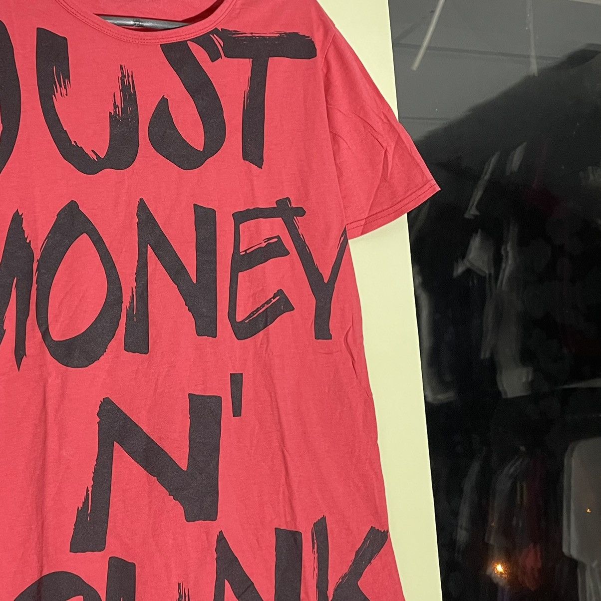 Vintage Vintage Y2K Adult 90s Tee Money Drunk Promo M Size US M / EU 48-50 / 2 - 2 Thumbnail