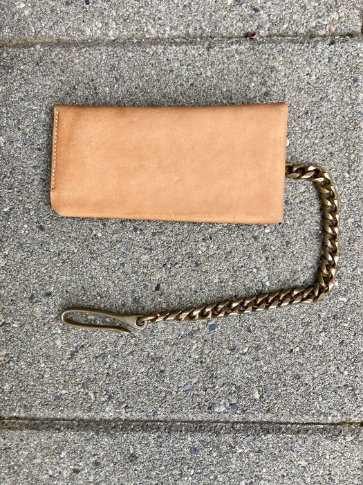 Ship John Ship John Gibson Chain Hook Wallet Motorcycle Leather USA