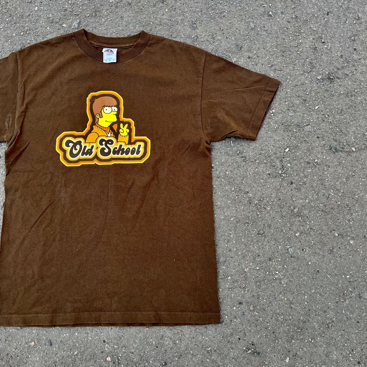 Vintage Vintage 90s Old Scholl Graphic Tee Brown Skate Streetwear L Size US L / EU 52-54 / 3 - 2 Thumbnail