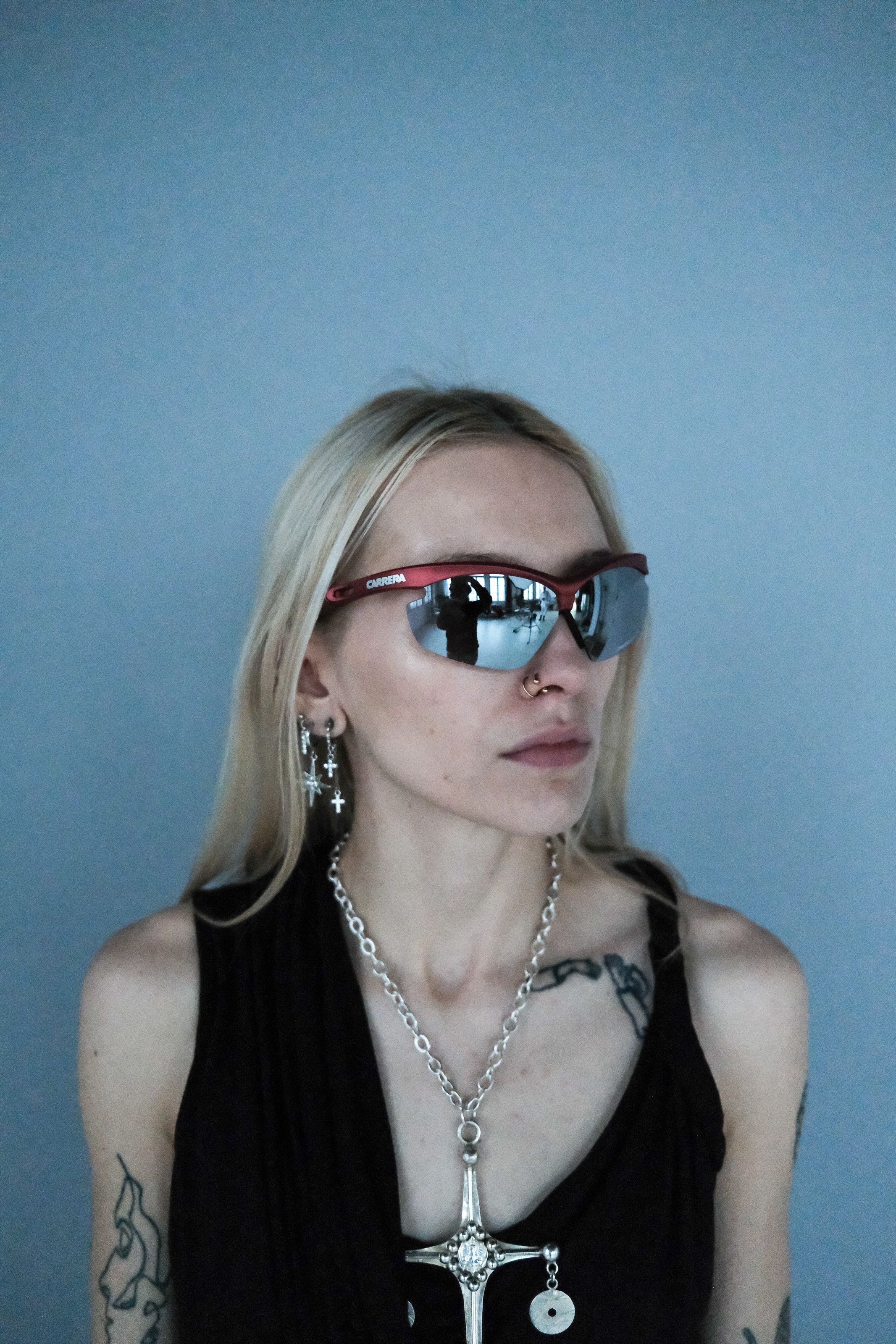 Carrera Carrera '90s Shark CA 4876/SP Red Sunglasses Rodman Size ONE SIZE - 2 Thumbnail