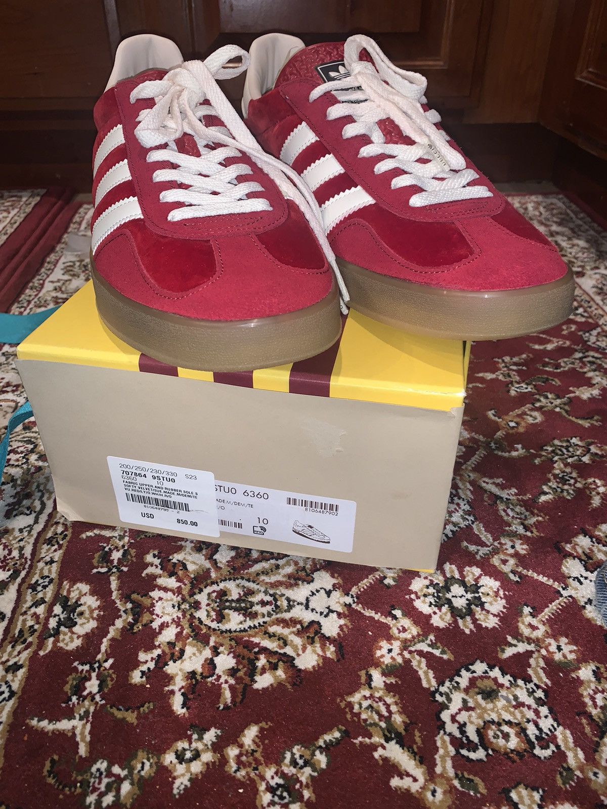 Gucci x Adidas Gazelle