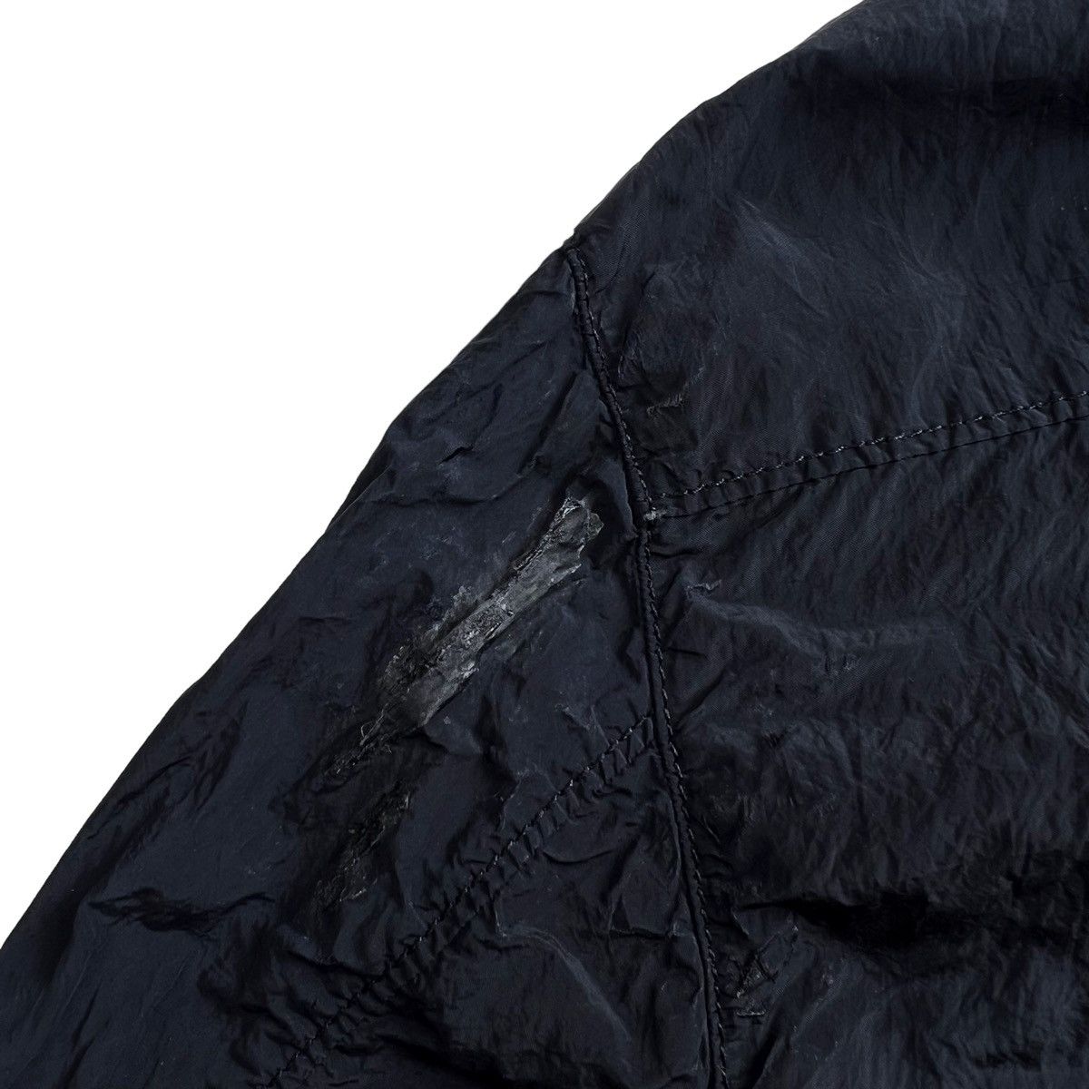 Stone Island Stone Island Navy Nylon Metal Overshirt Size US XL / EU 56 / 4 - 3 Thumbnail
