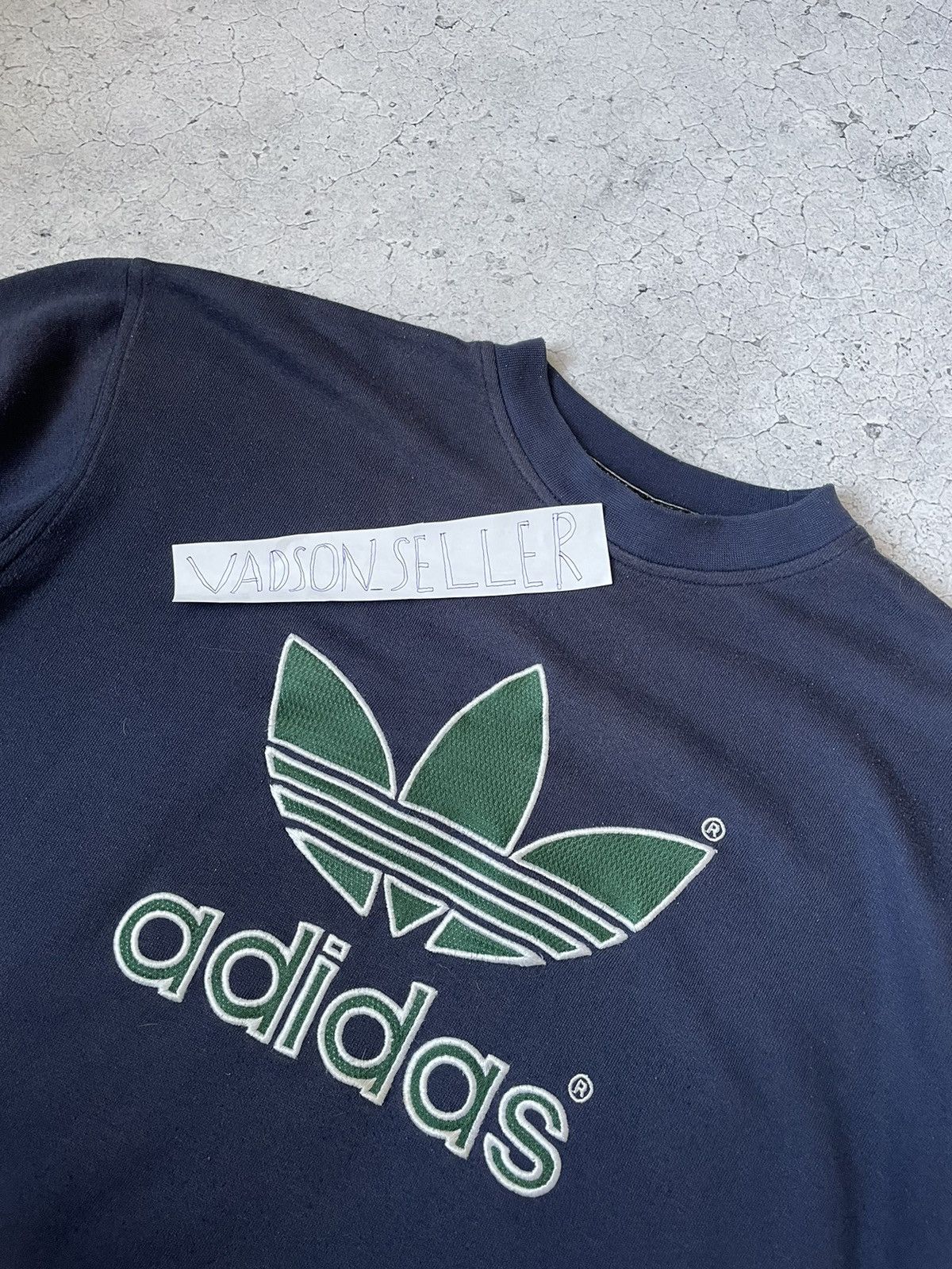 Adidas Adidas vintage Big logo sweatshirt Y2K Size US S / EU 44-46 / 1 - 8 Thumbnail