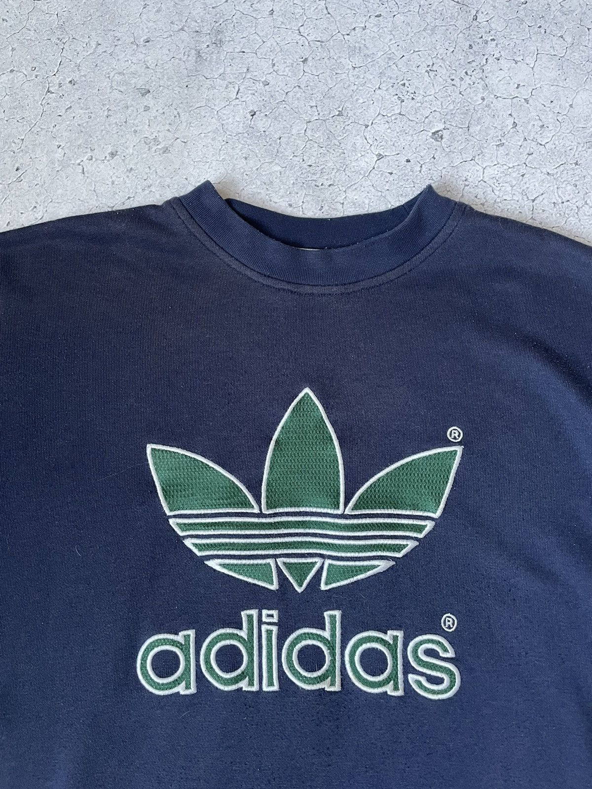 Adidas Adidas vintage Big logo sweatshirt Y2K Size US S / EU 44-46 / 1 - 6 Thumbnail