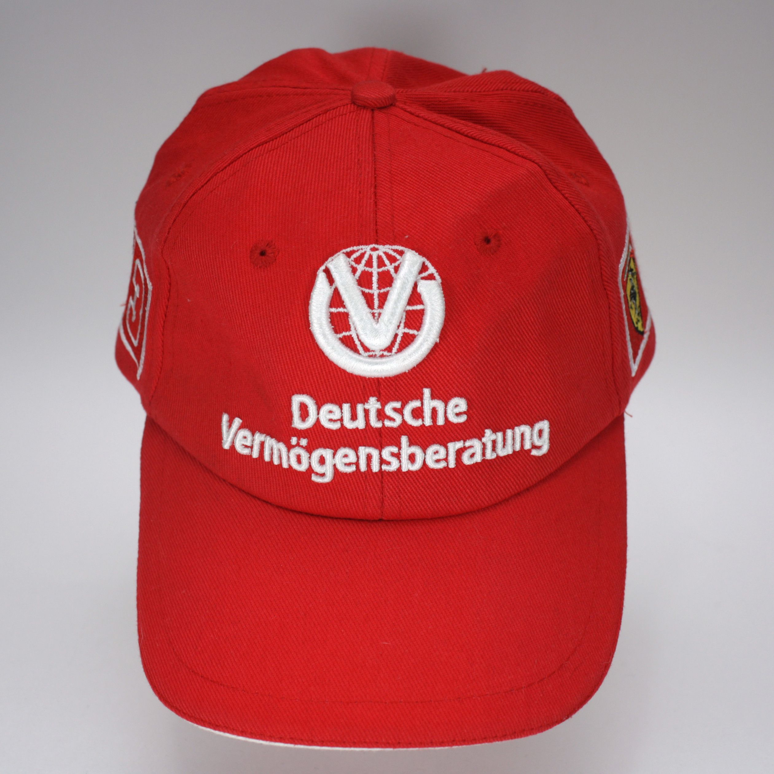 Ferrari 2000 Michael Schumacher 3-Times Champion F1 Ferrari VTG Cap Size ONE SIZE - 2 Thumbnail