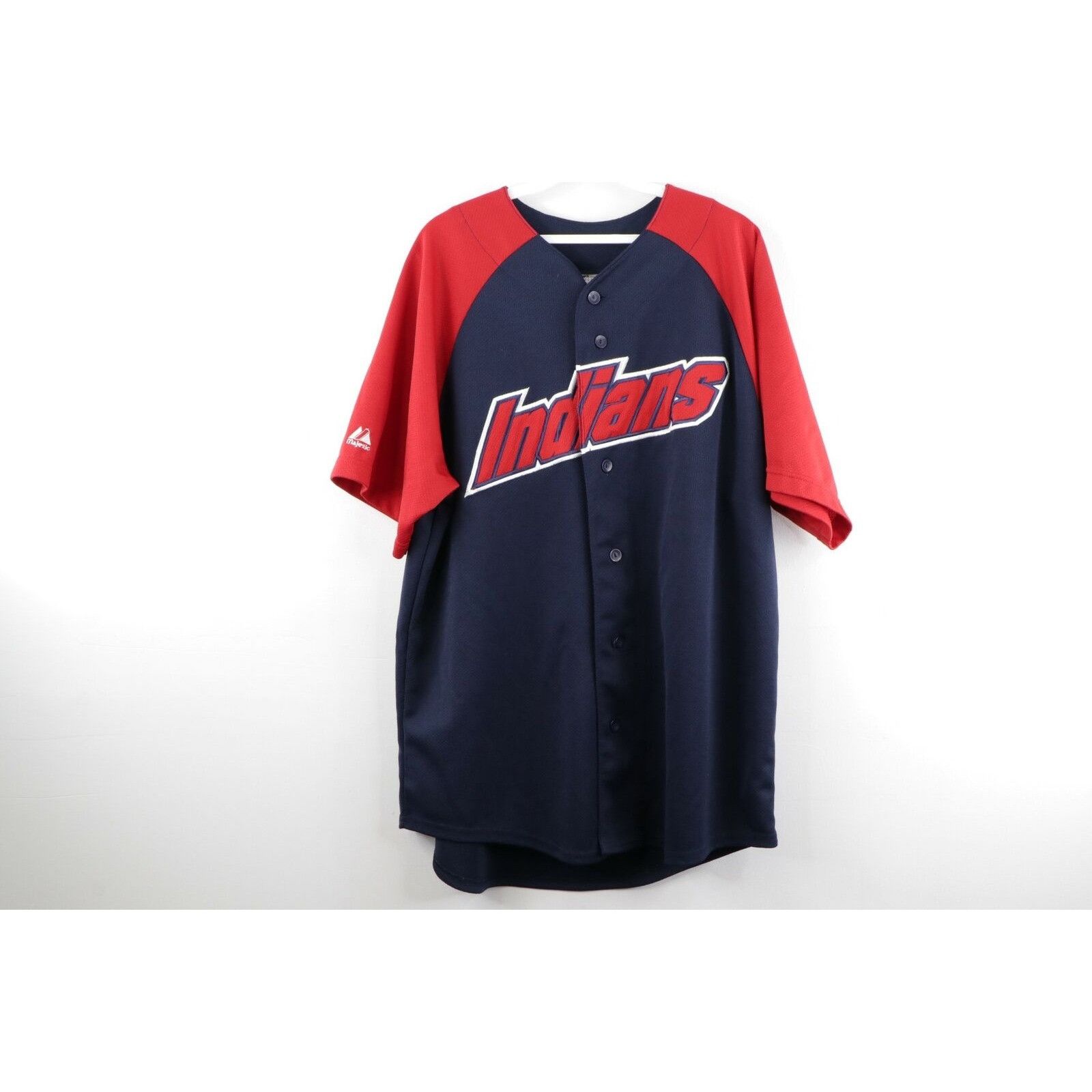 Adidas Cleveland Indians Baseball Jersey Youth Size Medium blue –  vintagehotbox