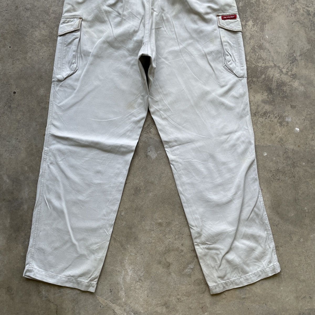 Japanese Brand Vtg Gin Washi Sun Effect Multipocket Tactical Cargo Pants Size US 30 / EU 46 - 9 Thumbnail