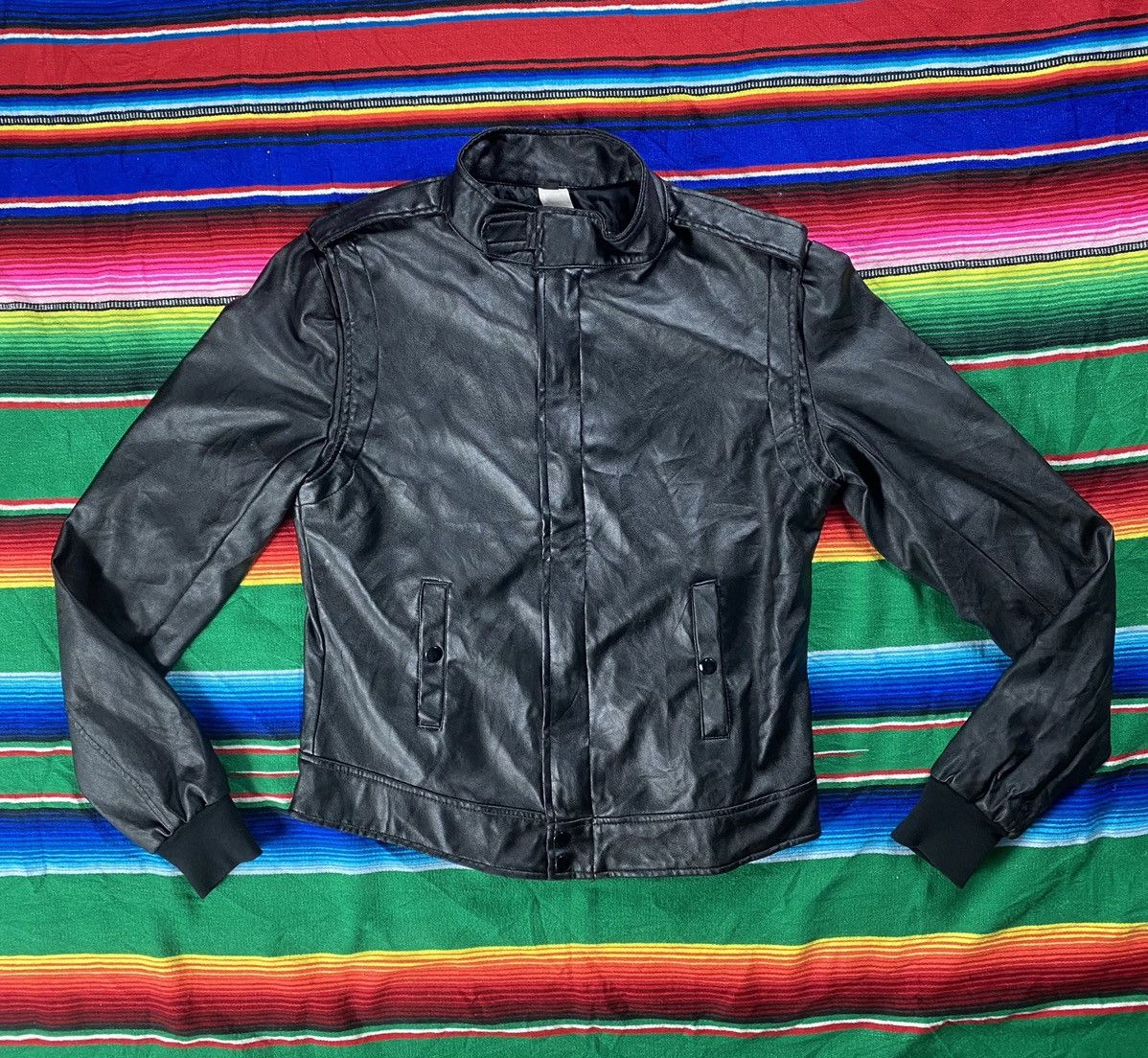 Attachment Soft Faux Leather Zip Up Jacket By Attachment Size US M / EU 48-50 / 2 - 2 Thumbnail