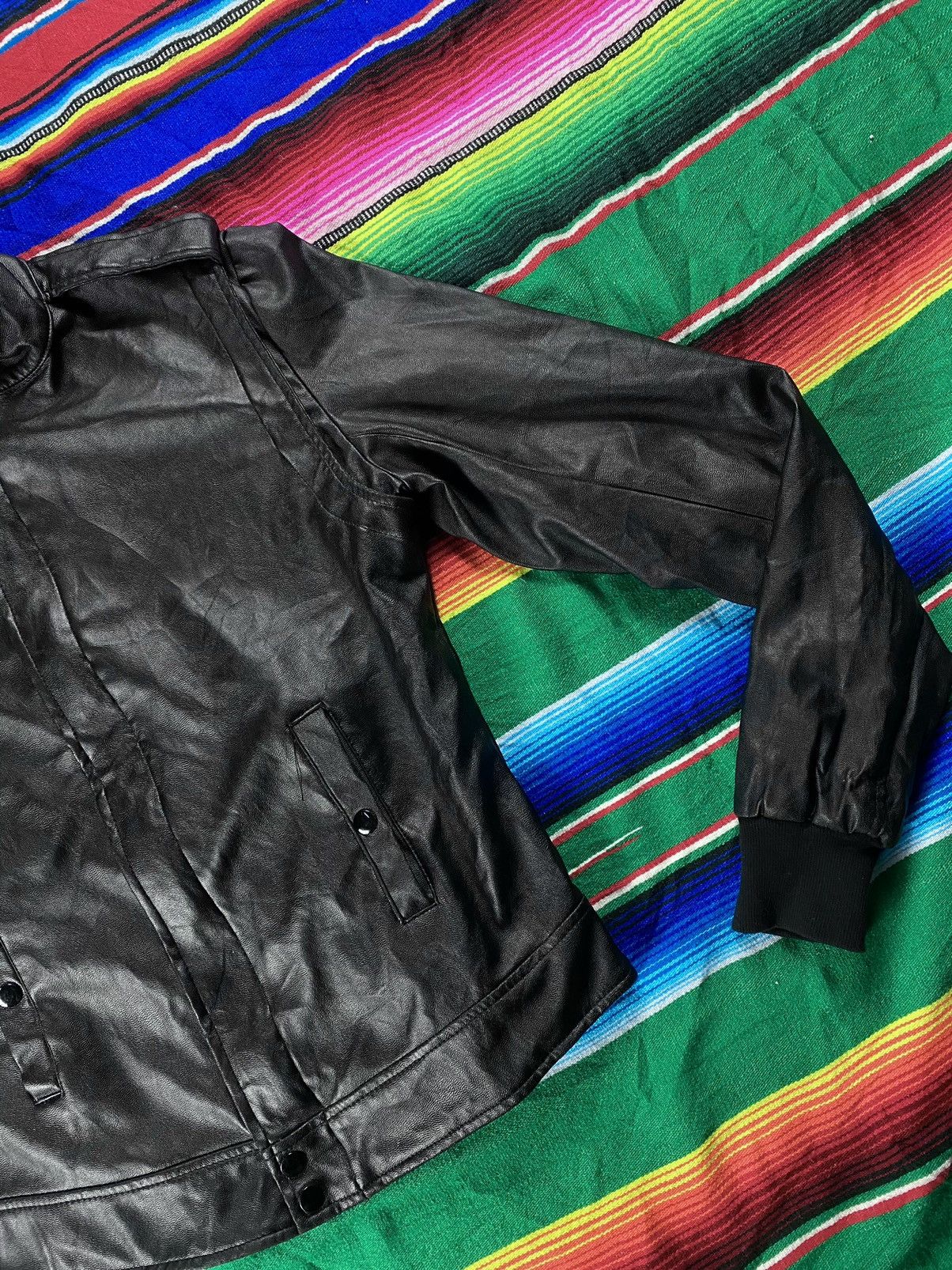 Attachment Soft Faux Leather Zip Up Jacket By Attachment Size US M / EU 48-50 / 2 - 3 Thumbnail