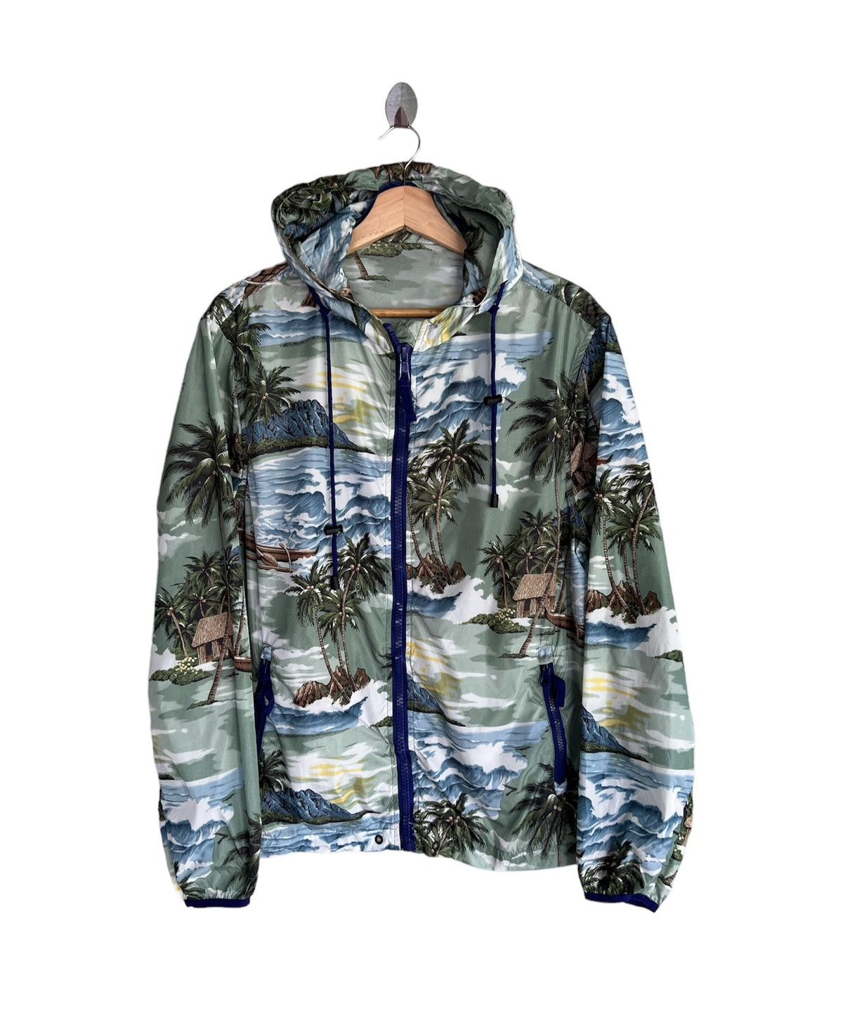 Japanese Brand Gianni Lupo Surplus Hawaiian Jacket Size US M / EU 48-50 / 2 - 2 Thumbnail