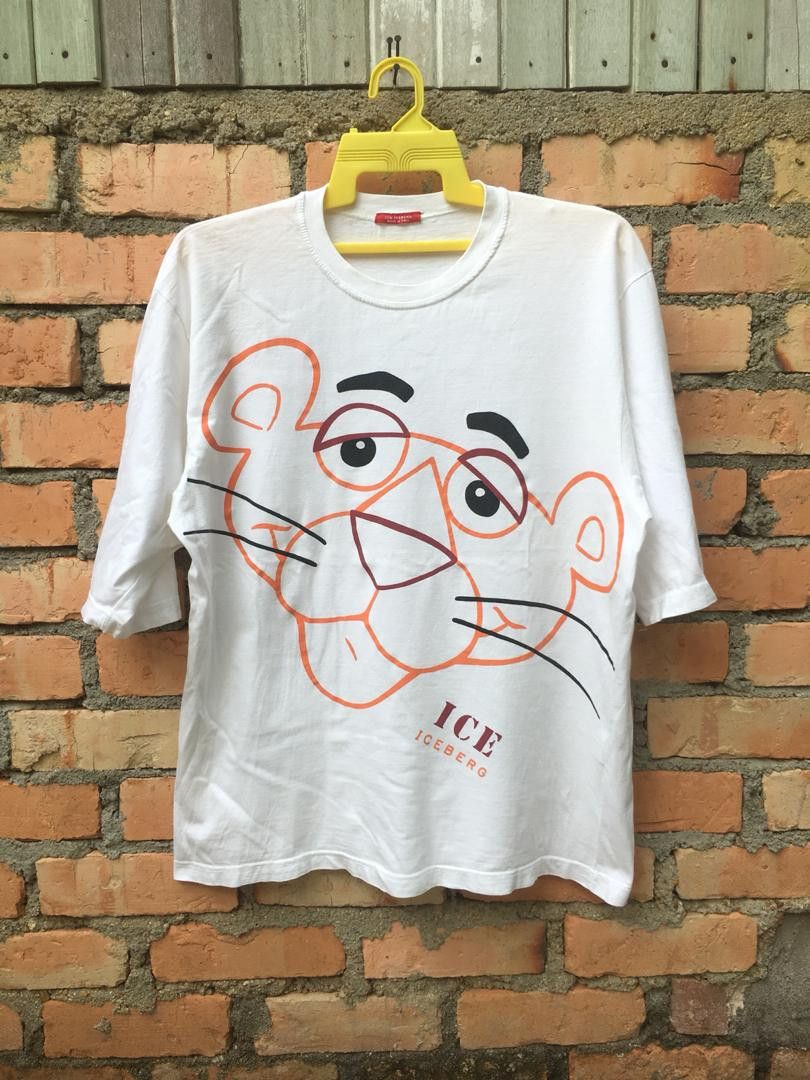 image of Iceberg Ice Berg Tee T Shirt Made In Italy in White, Men's (Size Large)