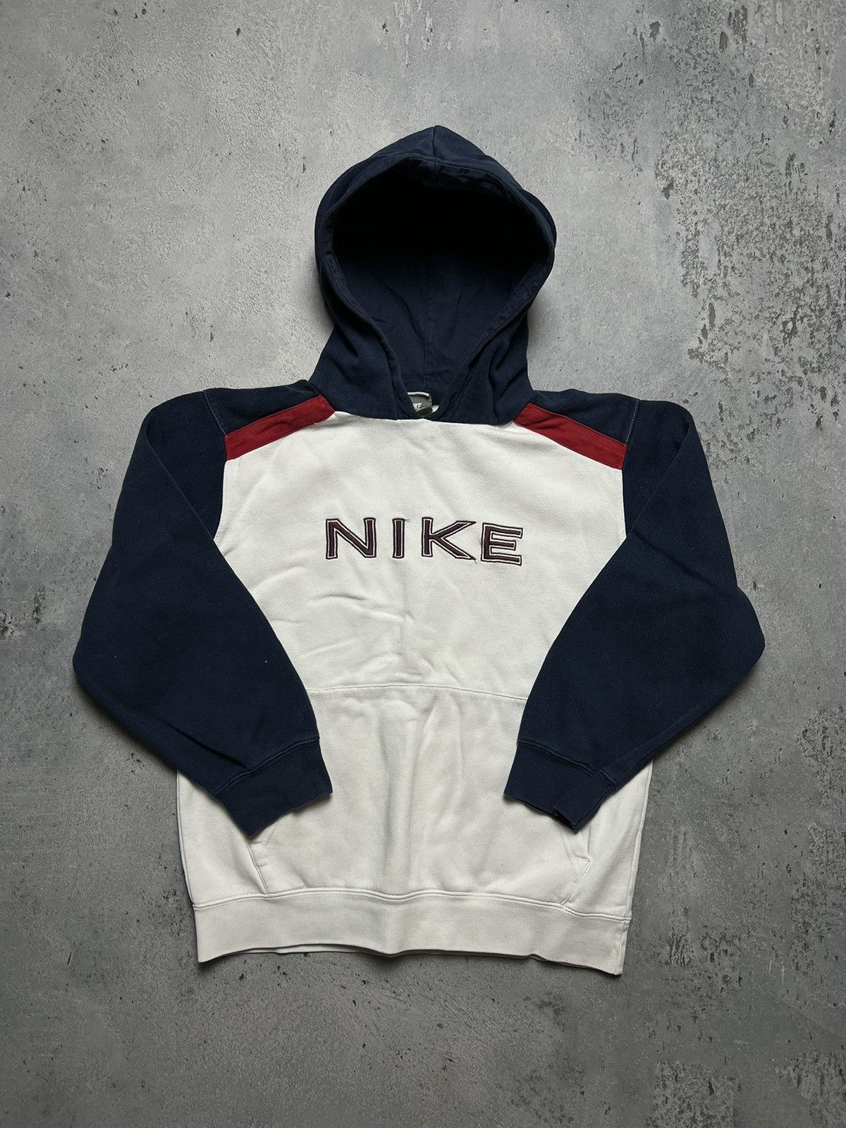 Nike Hoodie Nike vintage central logo central swoosh retro y2k Size S / US 4 / IT 40 - 1 Thumbnail