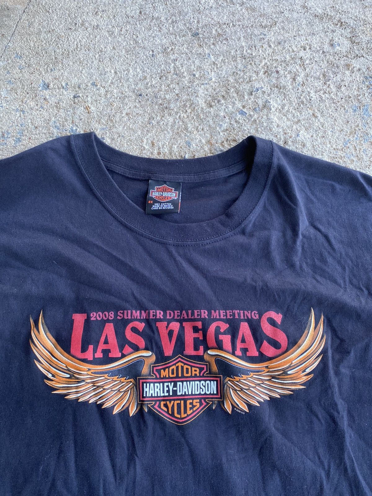 Harley Davidson × Vintage Vintage Y2K Harley Davidson Las Vegas Poker Shirt Size US XXL / EU 58 / 5 - 2 Thumbnail