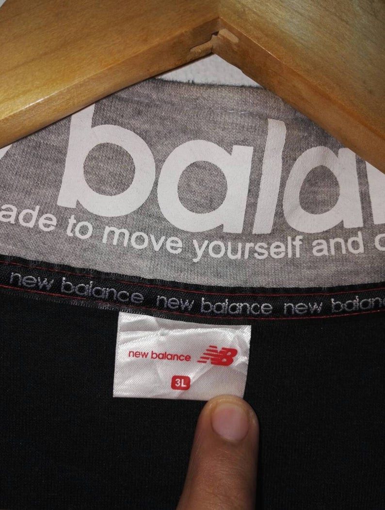 New Balance Sweatshirt New Balance half zipper Big Logo (ss138) Size US XL / EU 56 / 4 - 5 Thumbnail