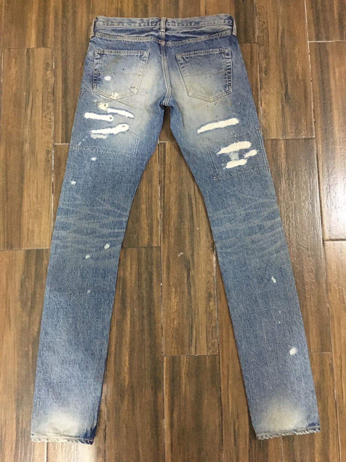 Maison MIHARA YASUHIRO 🔥STEALS🔥MIHARAYASUHIRO PATCHWORK SELVEDGE TROUSERS JEANS Size US 34 / EU 50 - 3 Thumbnail
