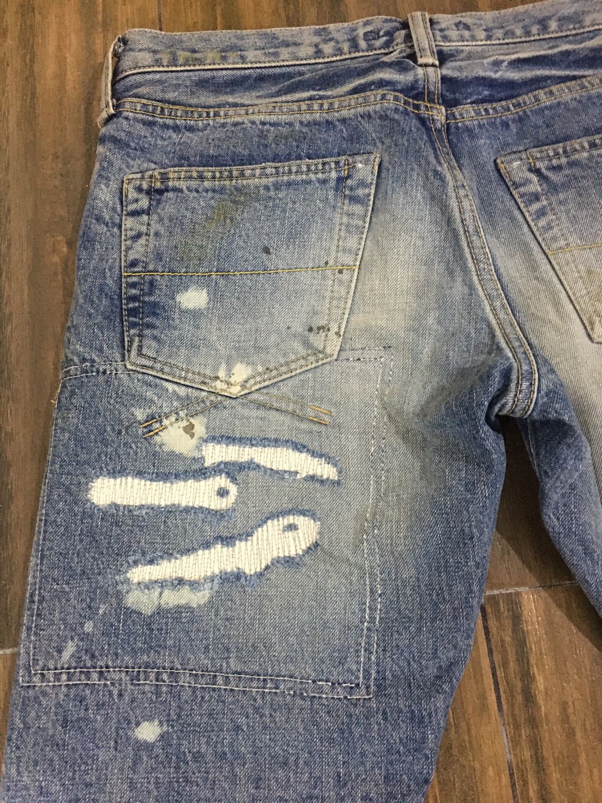 Maison MIHARA YASUHIRO 🔥STEALS🔥MIHARAYASUHIRO PATCHWORK SELVEDGE TROUSERS JEANS Size US 34 / EU 50 - 7 Thumbnail
