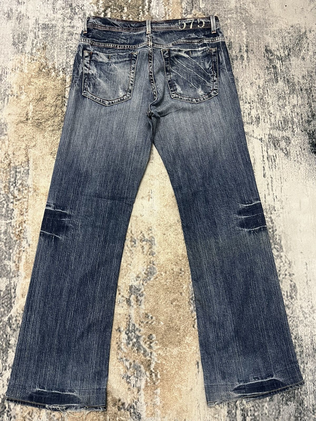 Vintage 575 Los Angeles Distressed Denim Brand USA Made Size US 30 / EU 46 - 7 Thumbnail