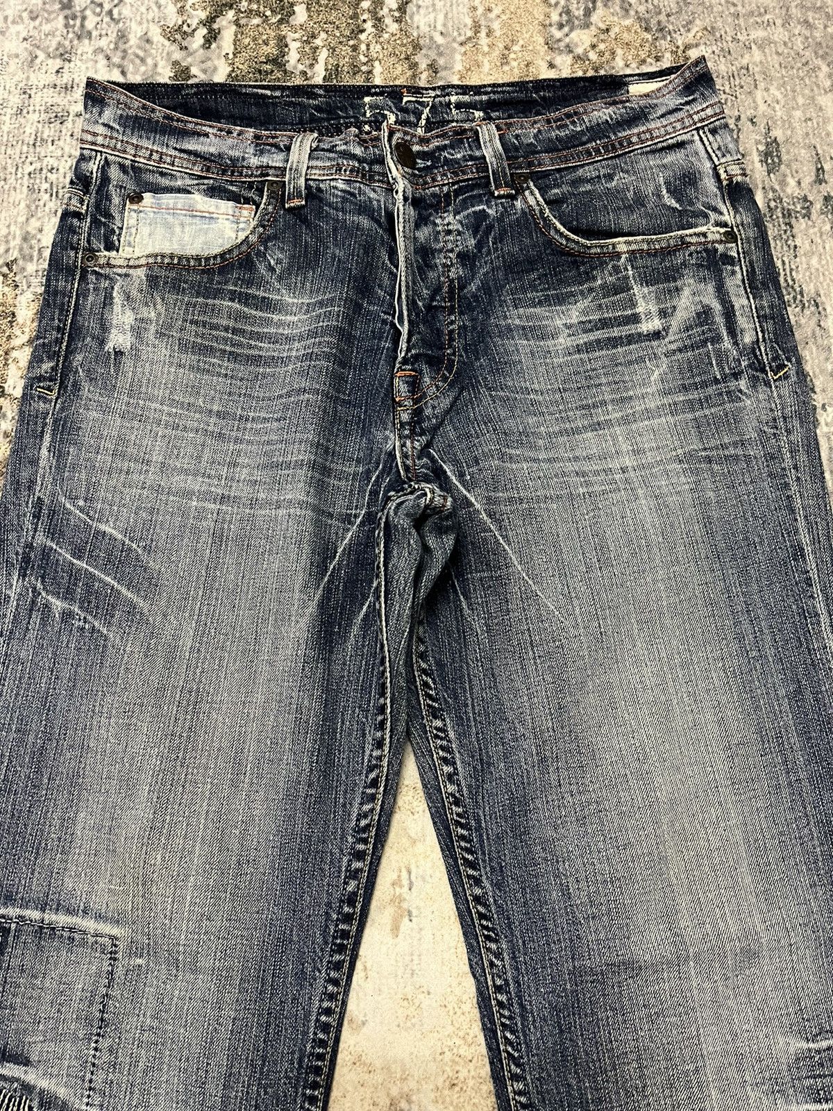 Vintage 575 Los Angeles Distressed Denim Brand USA Made Size US 30 / EU 46 - 2 Thumbnail