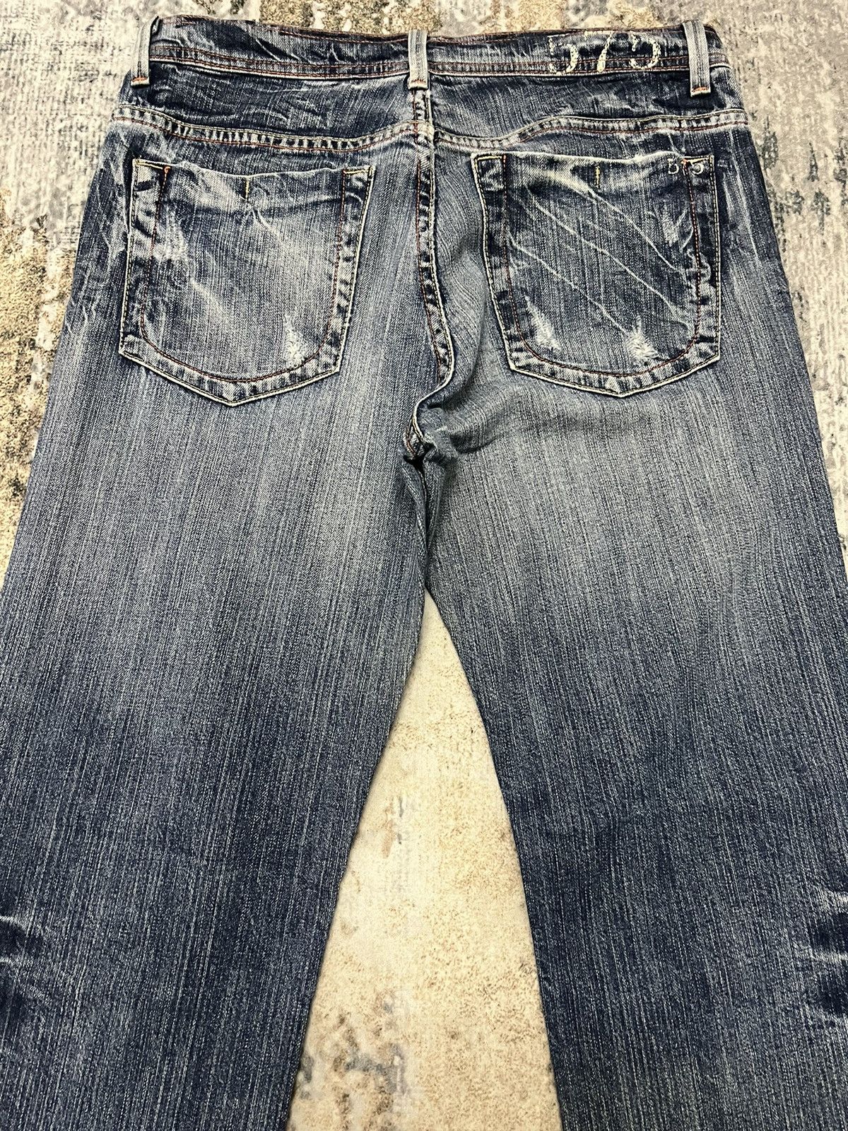 Vintage 575 Los Angeles Distressed Denim Brand USA Made Size US 30 / EU 46 - 9 Thumbnail