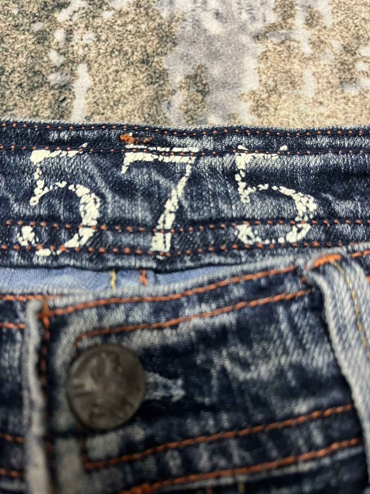 Vintage 575 Los Angeles Distressed Denim Brand USA Made Size US 30 / EU 46 - 11 Thumbnail