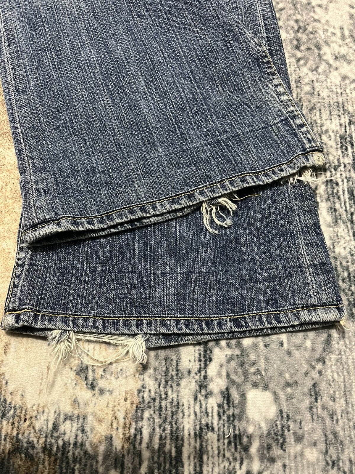Vintage 575 Los Angeles Distressed Denim Brand USA Made Size US 30 / EU 46 - 5 Thumbnail
