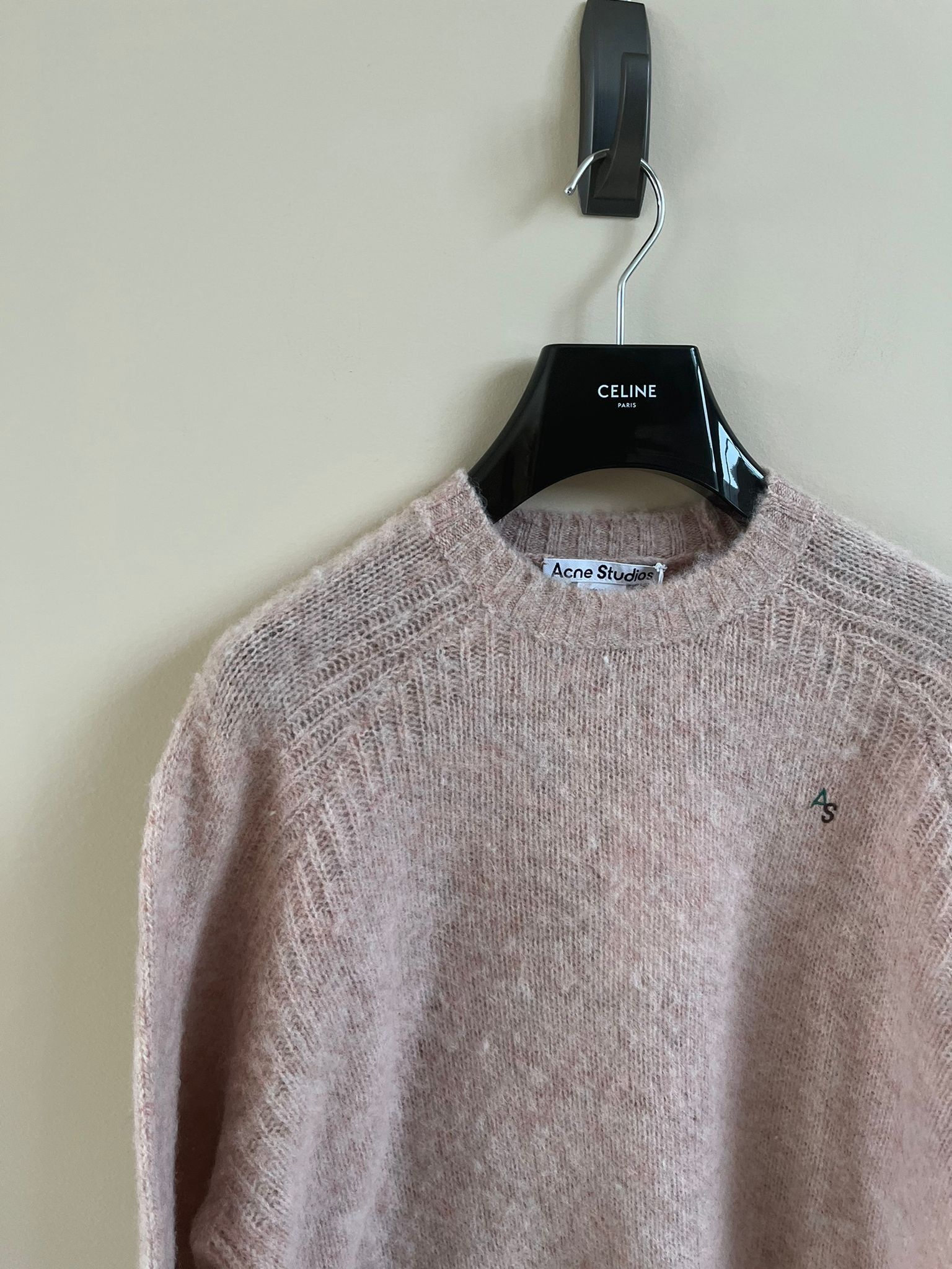 Acne Studios FN-MN-KNIT000278 in Pastel Pink Color Size US L / EU 52-54 / 3 - 4 Thumbnail