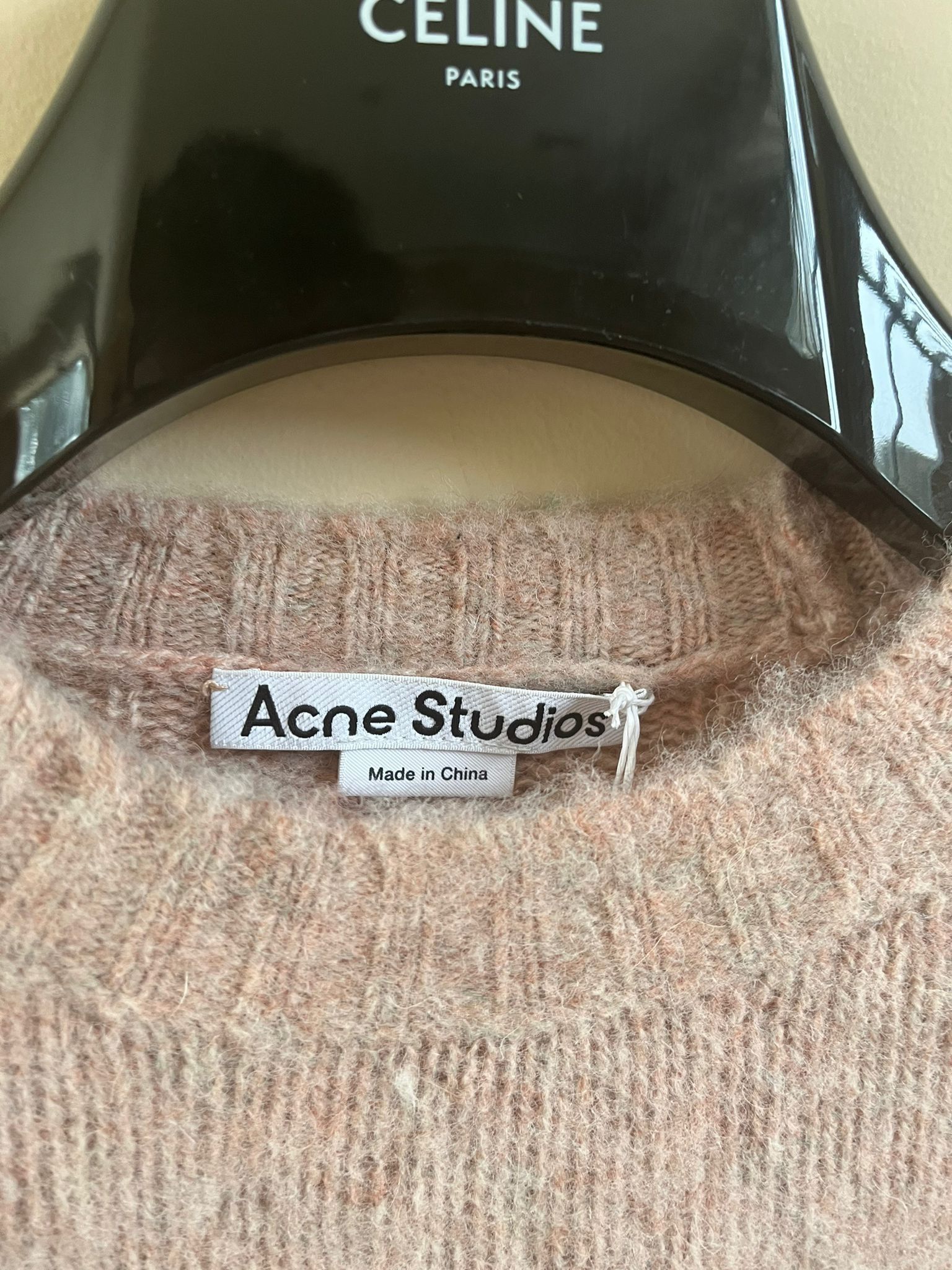 Acne Studios FN-MN-KNIT000278 in Pastel Pink Color Size US L / EU 52-54 / 3 - 6 Thumbnail