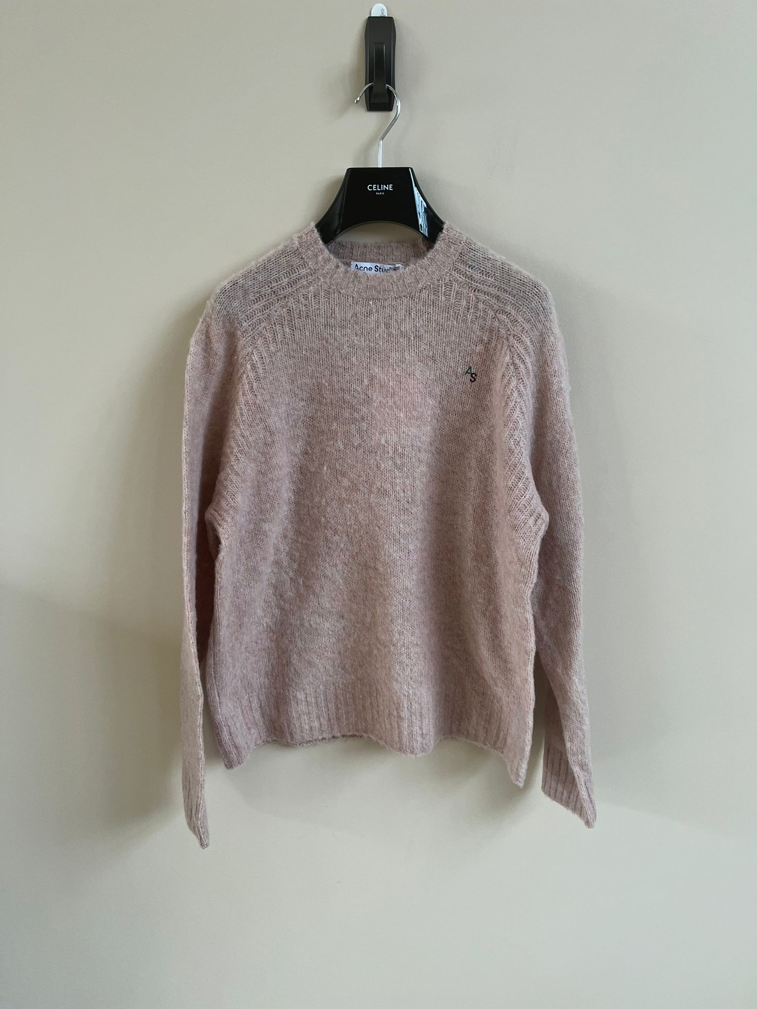 Acne Studios FN-MN-KNIT000278 in Pastel Pink Color Size US L / EU 52-54 / 3 - 2 Thumbnail